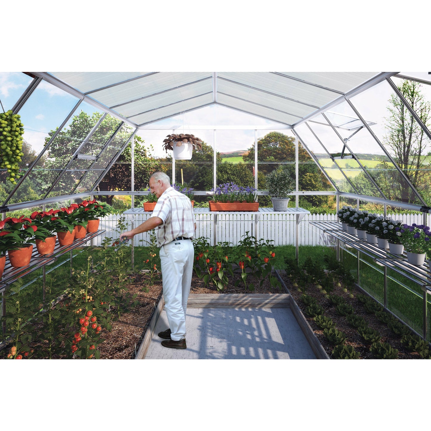 Palram Americana 12' x 12' Greenhouse