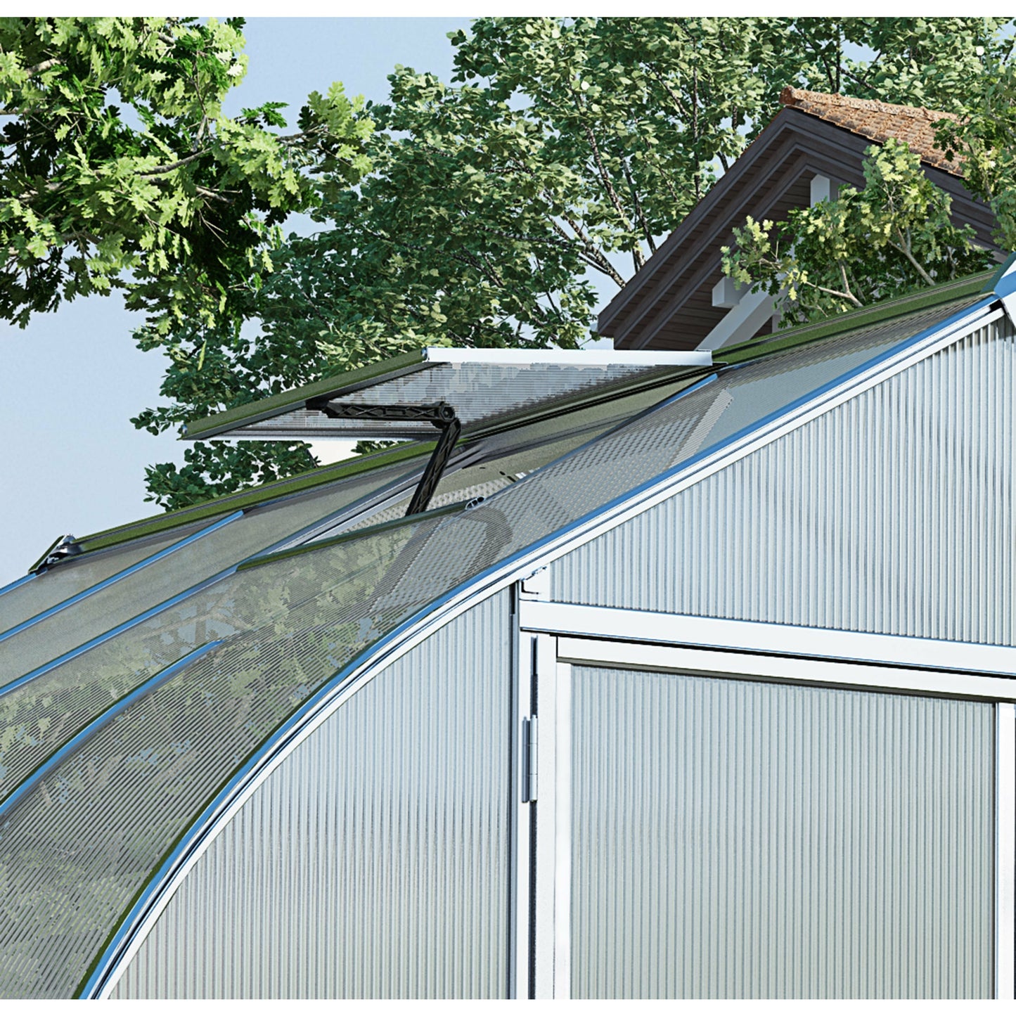 Palram Bella 8' x 16' Greenhouse