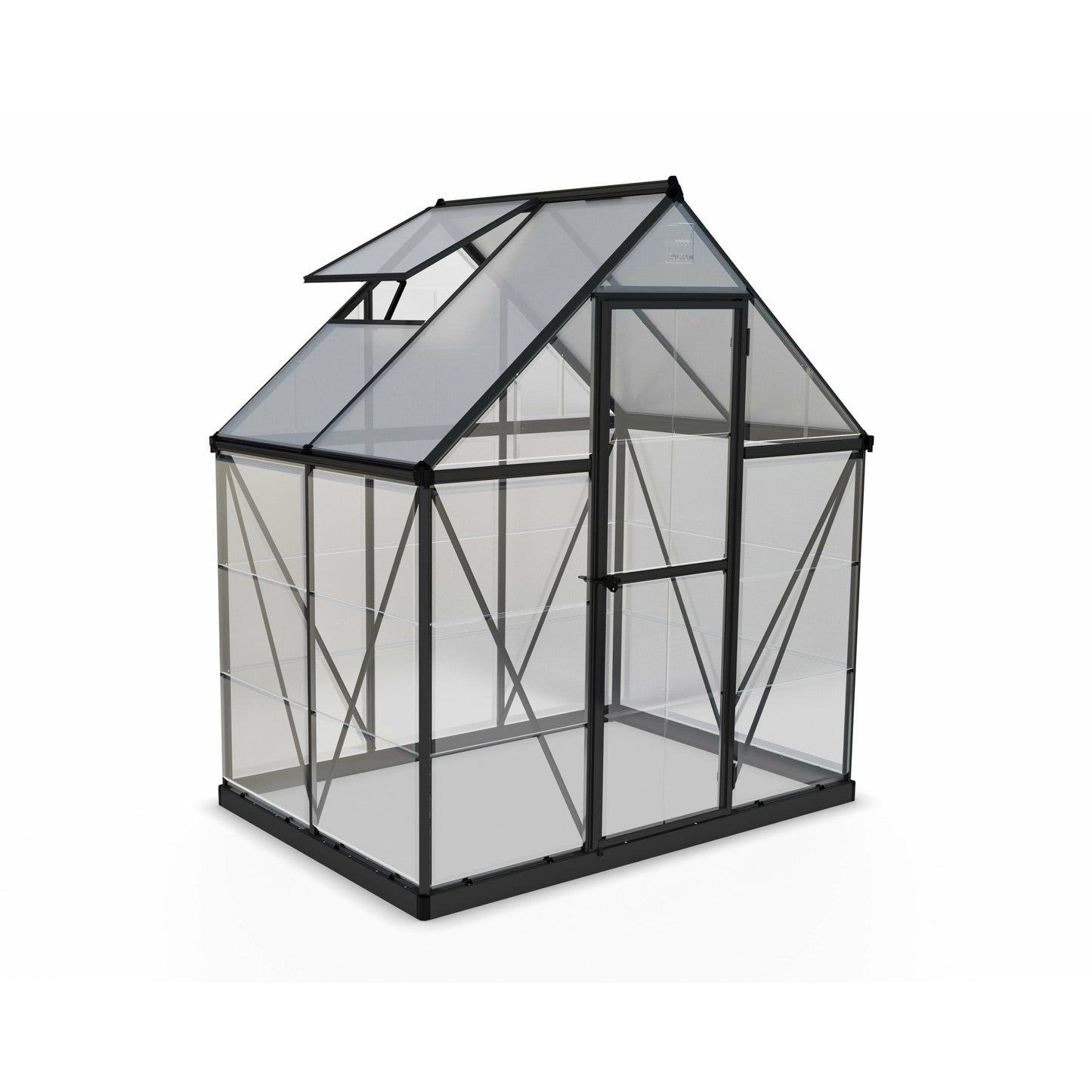 Palram Hybrid 6' x 4' Greenhouse - Gray