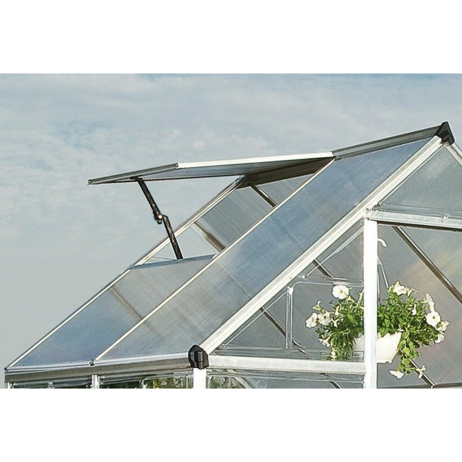 Palram Hybrid 6' x 4' Greenhouse - Silver