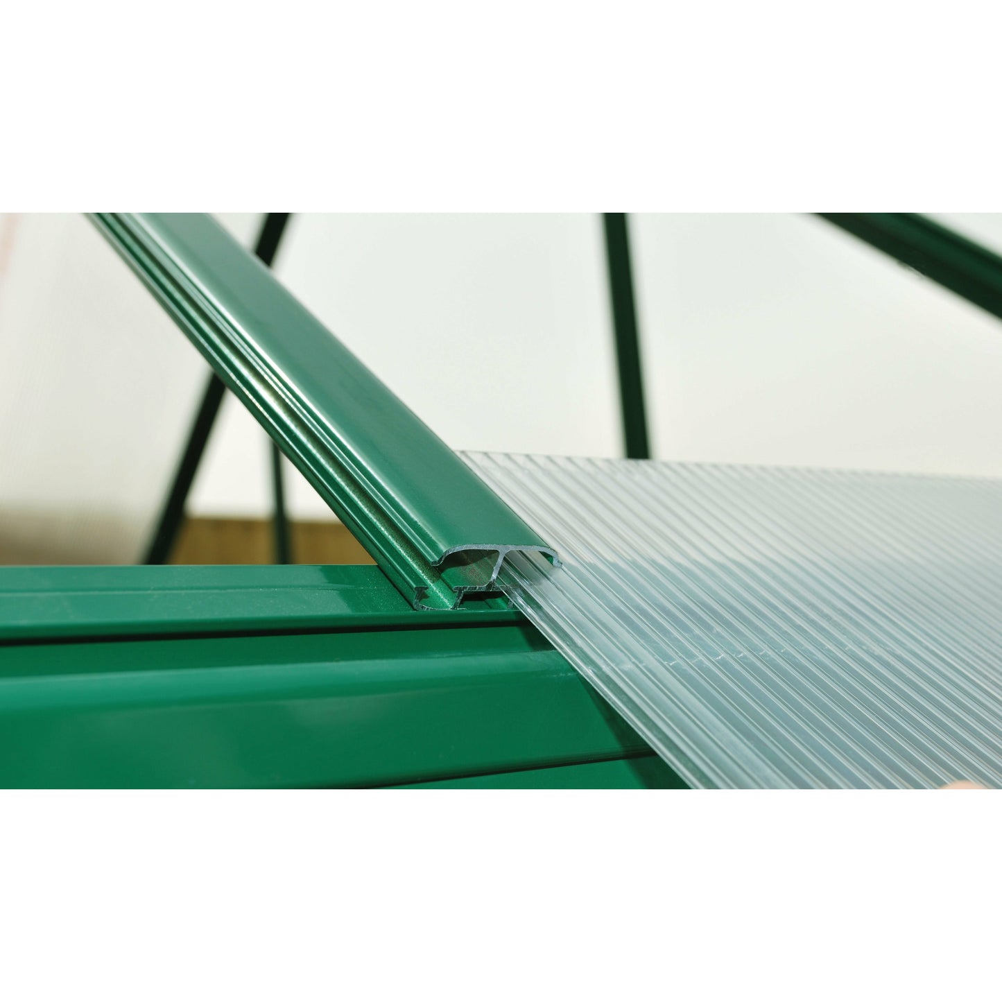 Palram Hybrid 6' x 8' Greenhouse - Green - One Box