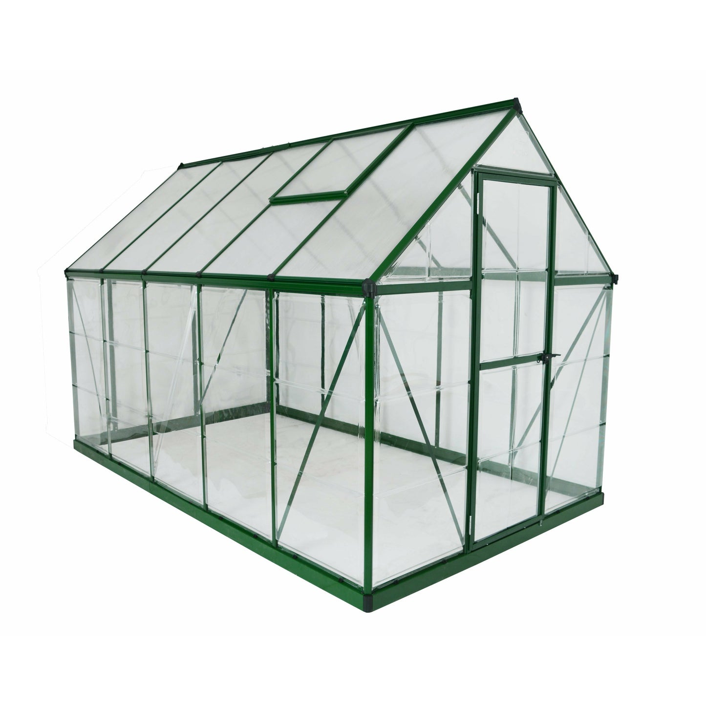 Palram Hybrid 6' x 10' Greenhouse - Green