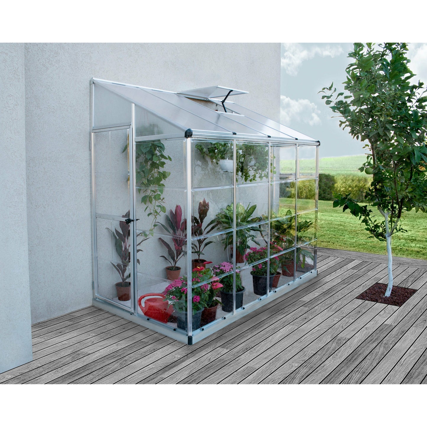 Palram Hybrid Lean-To 4' x 8'