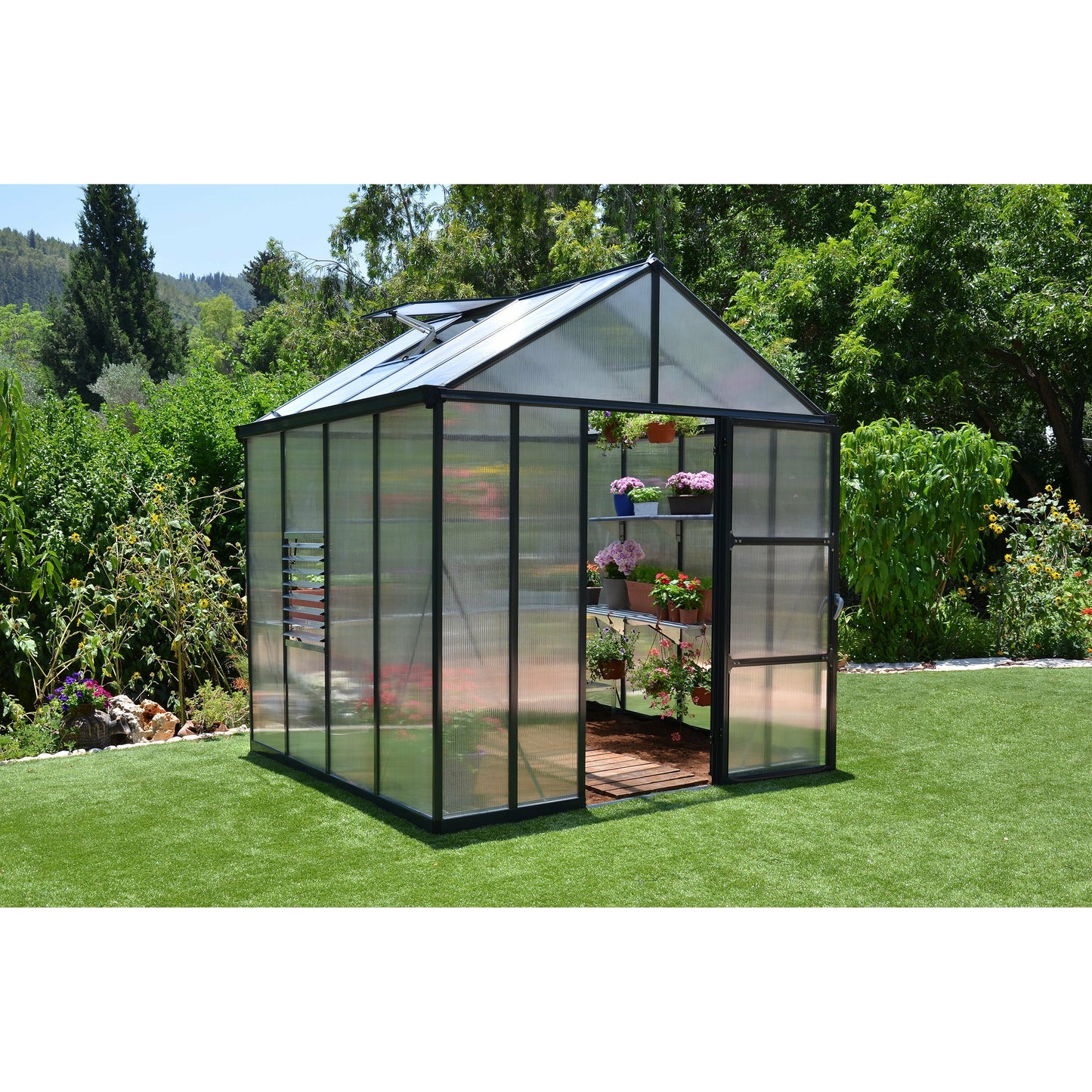 Palram Glory 8' x 8' Greenhouse