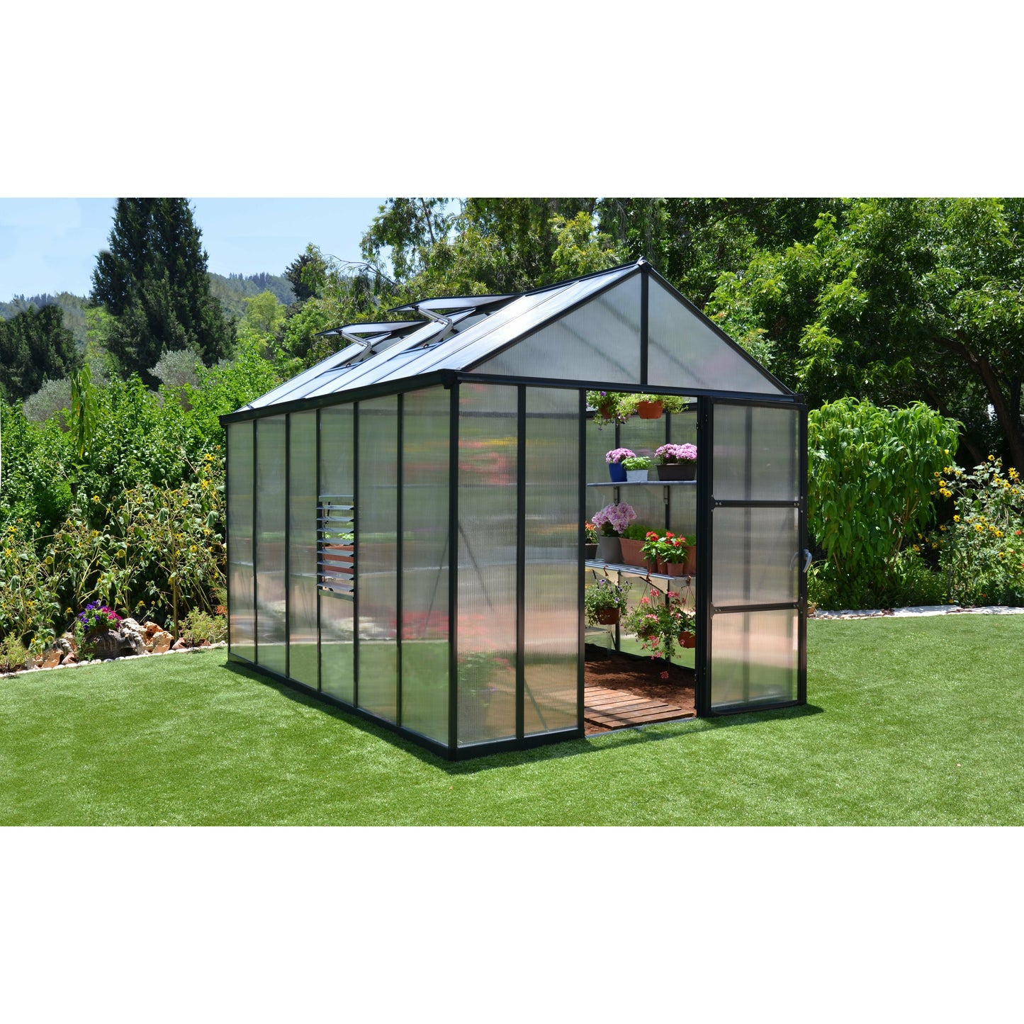 Palram Glory 8' x 12' Greenhouse