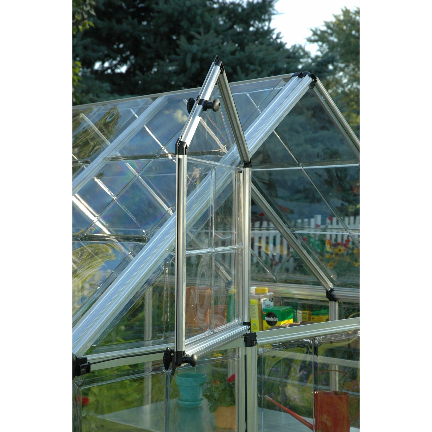 Palram Snap & Grow 6' x 8' Greenhouse - Silver