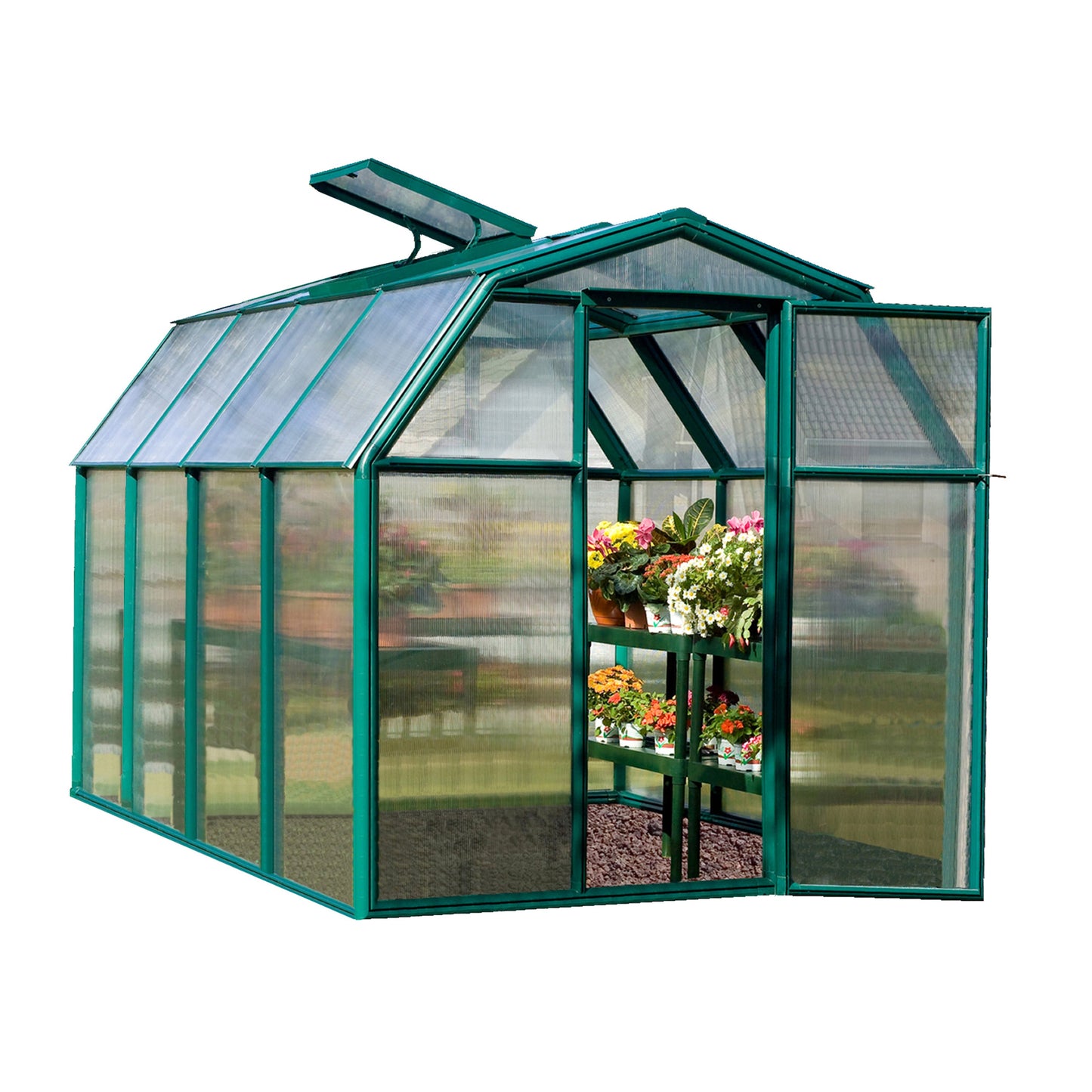 Rion EcoGrow 6' x 8' Greenhouse