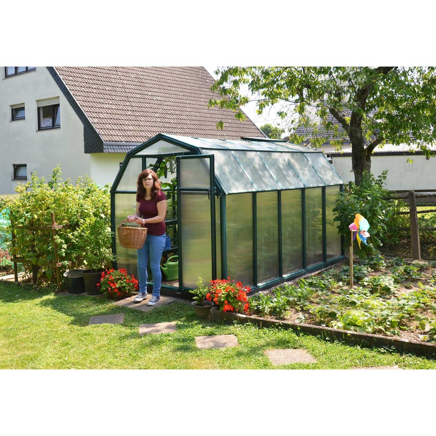 Rion EcoGrow 6' x 10' Greenhouse