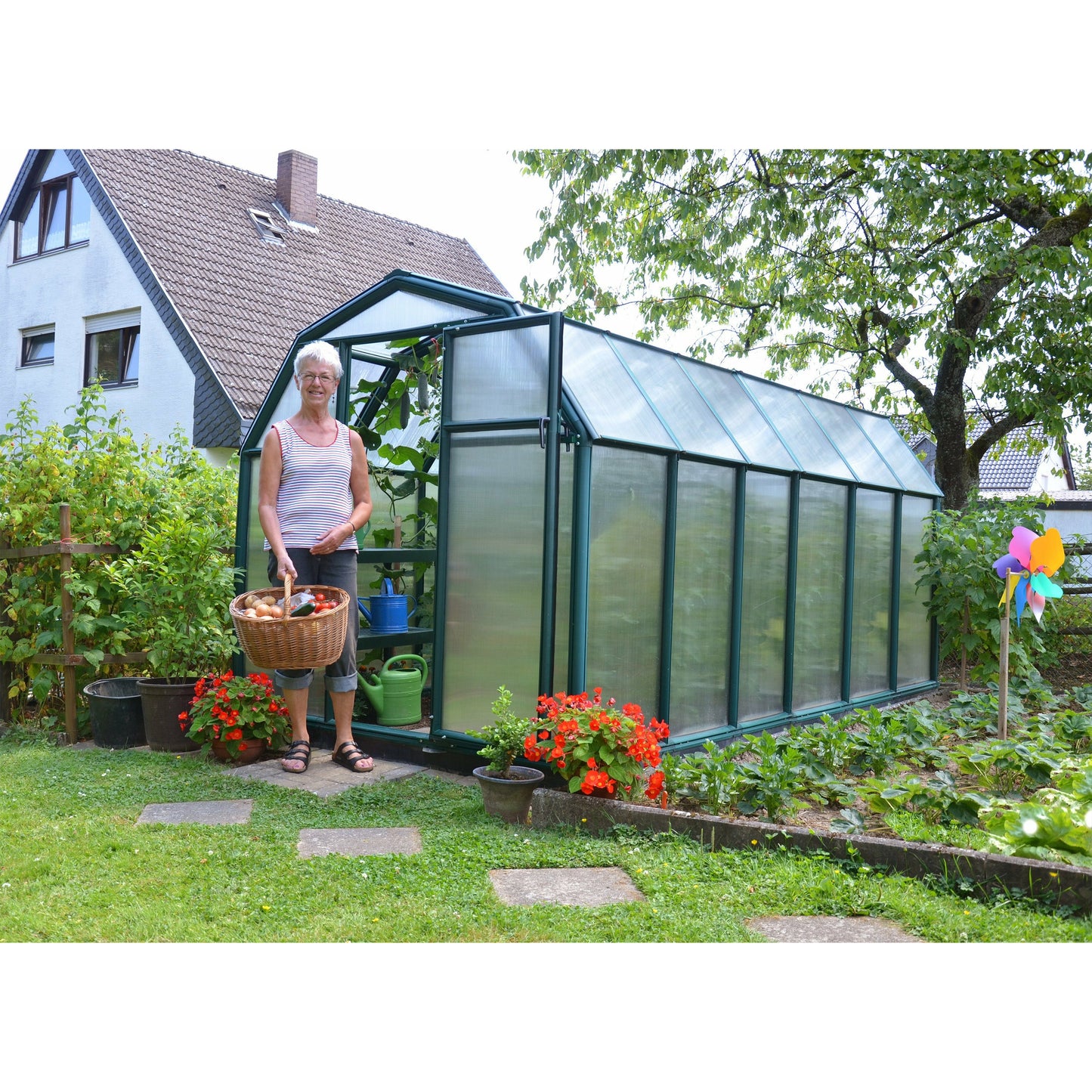 Rion EcoGrow 6' x 12' Greenhouse