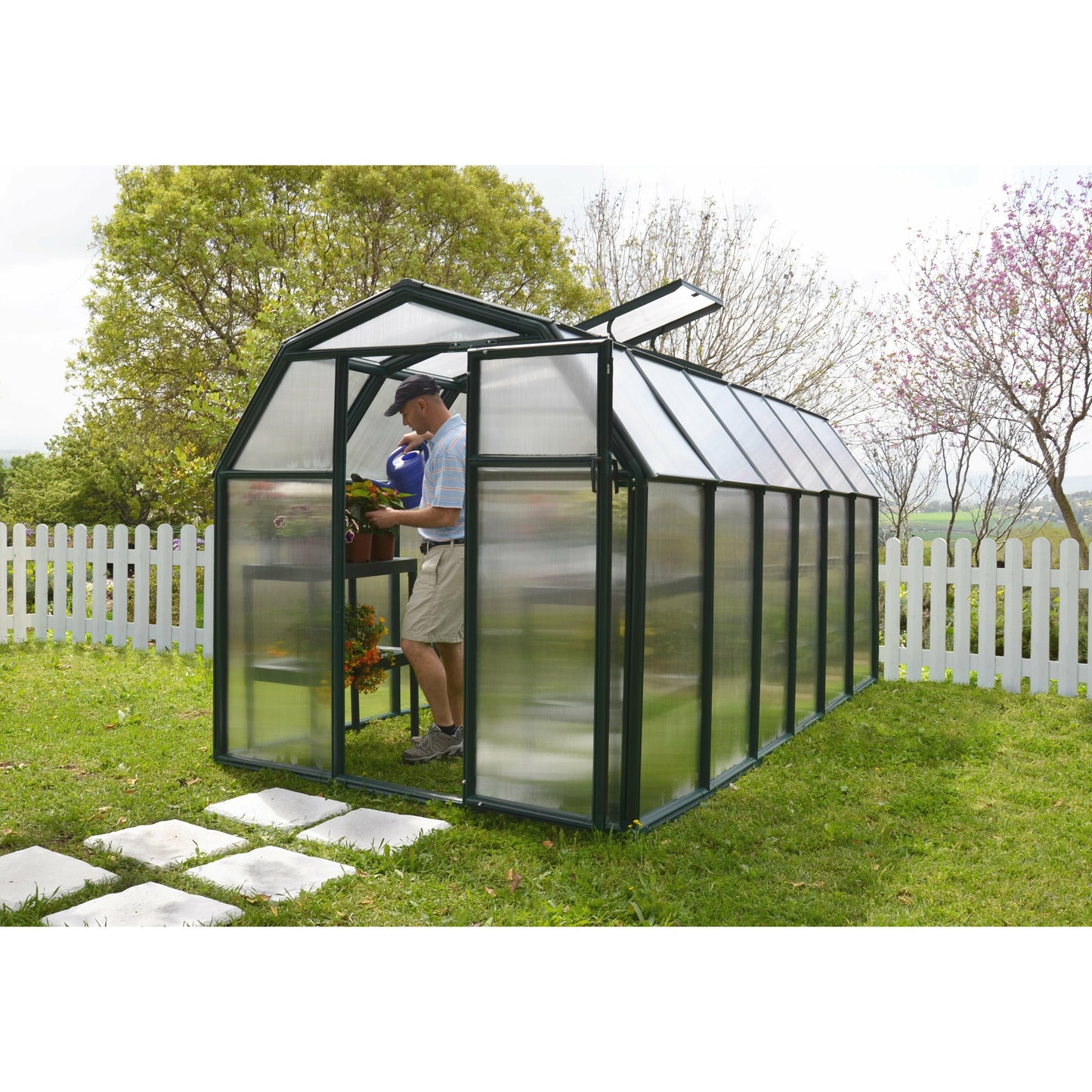 Rion EcoGrow 6' x 12' Greenhouse