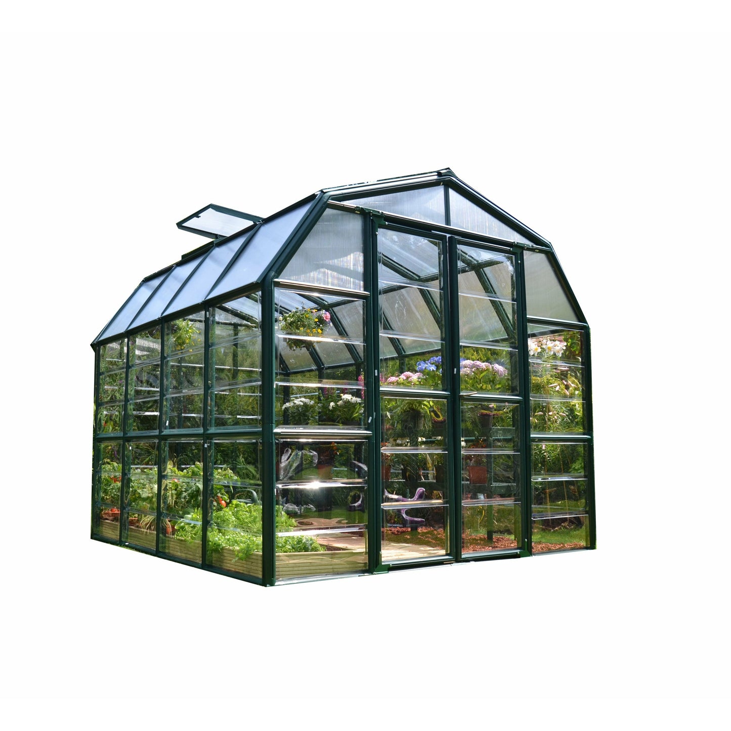 Rion Grand Gardener 8' x 8' Greenhouse - Clear