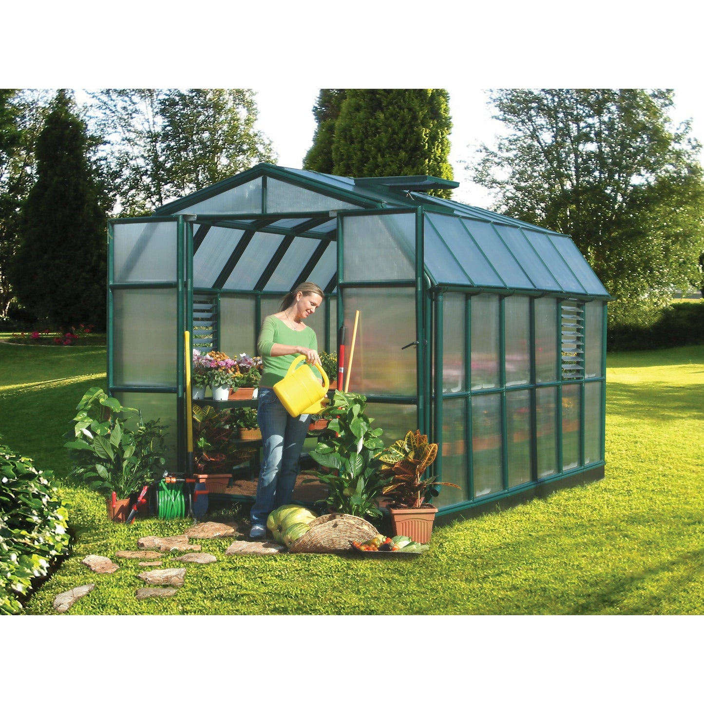 Rion Prestige 8' x 12' Greenhouse