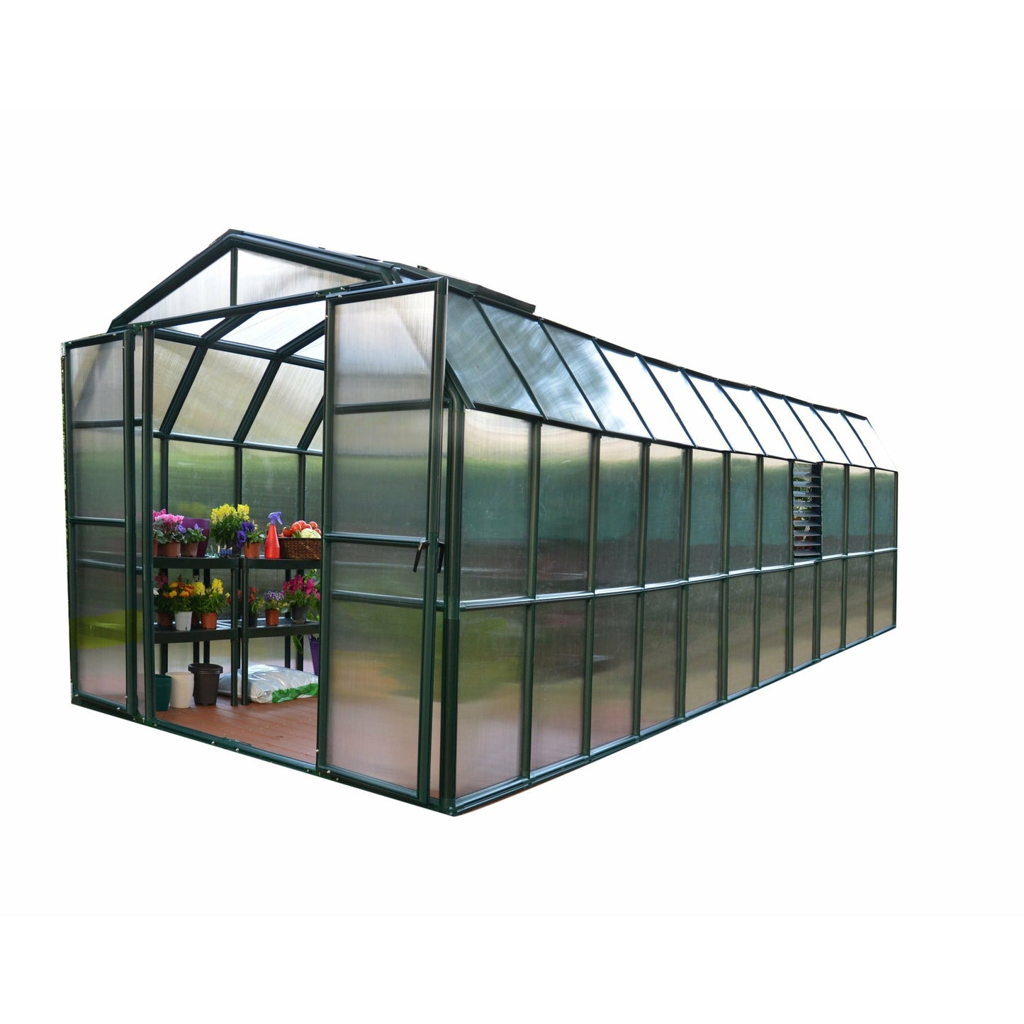 Rion Prestige 2 Clear 8' x 20' Greenhouse