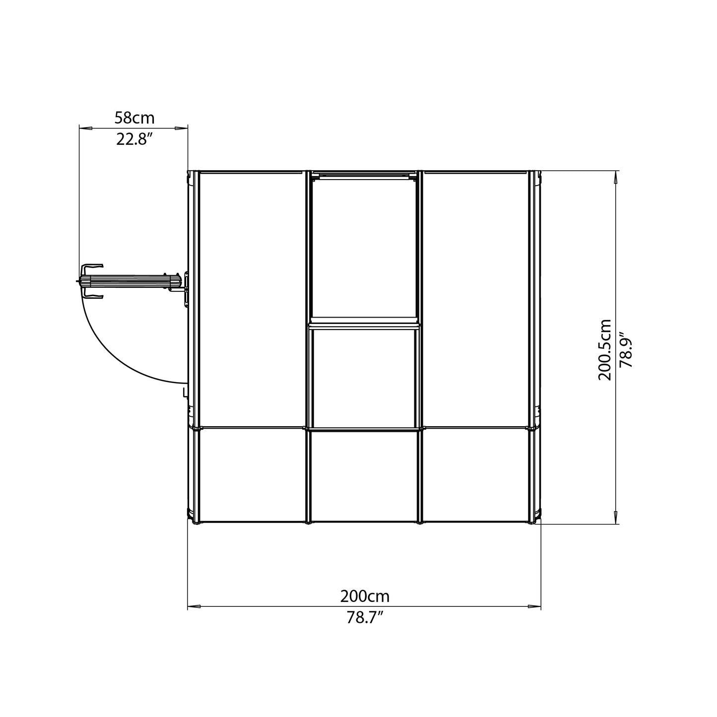 Rion Sun Room 6' x 6'