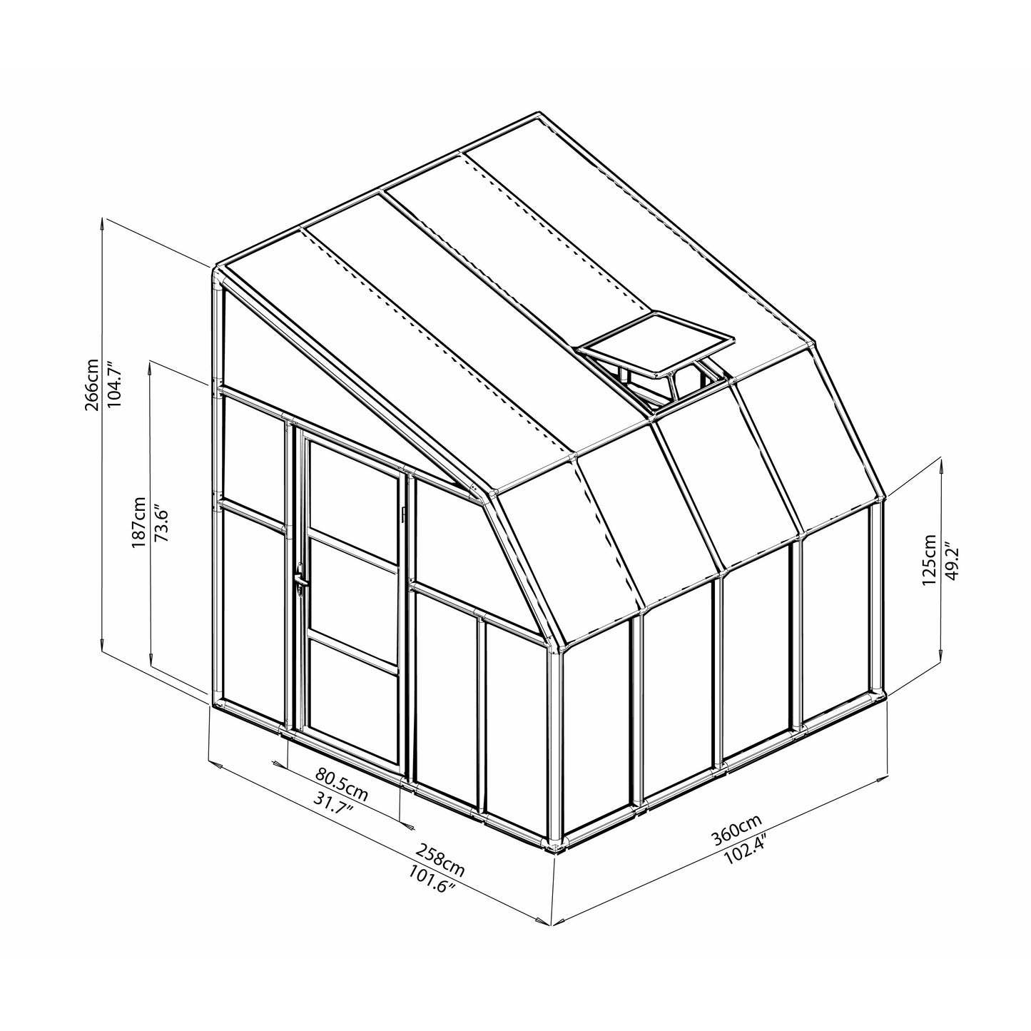 Rion Sun Room 8' x 8'