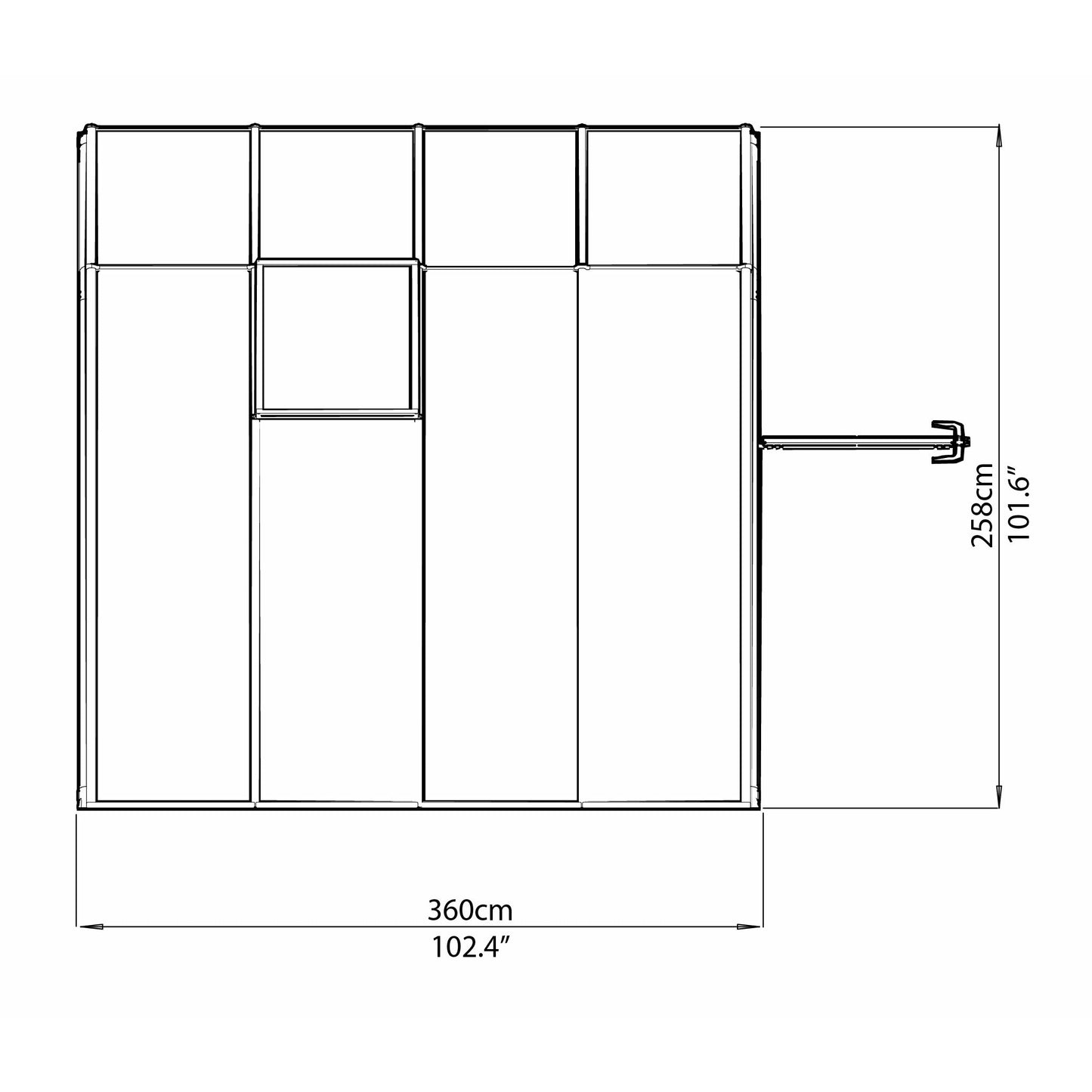 Rion Sun Room 8' x 8'