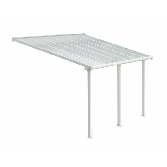 Palram Olympia 10' x 14' Patio Cover - White/White