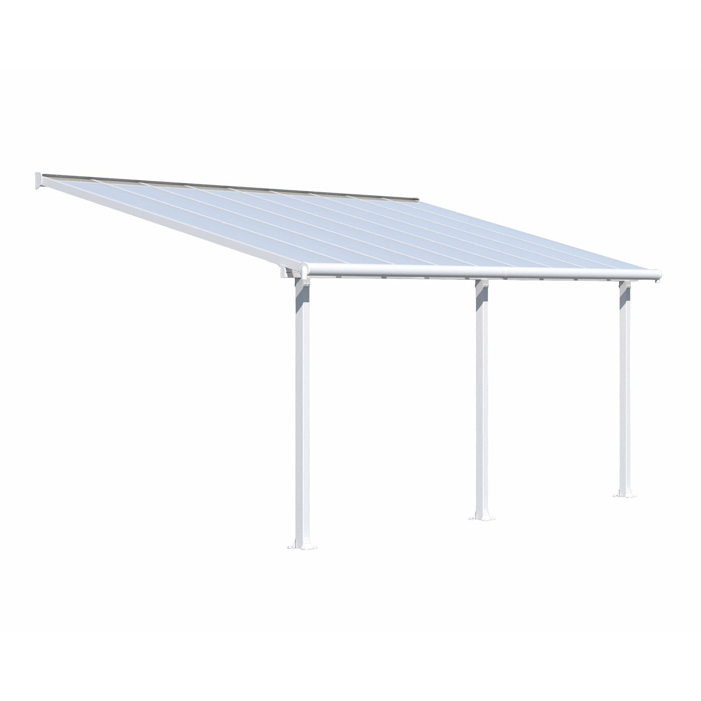 Palram Olympia 10' x 18' Patio Cover - WhiteWhite