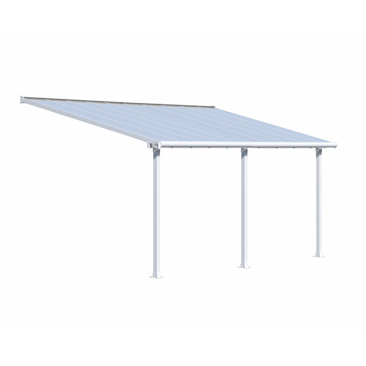 Palram Olympia 10' x 20' Patio Cover - White/White
