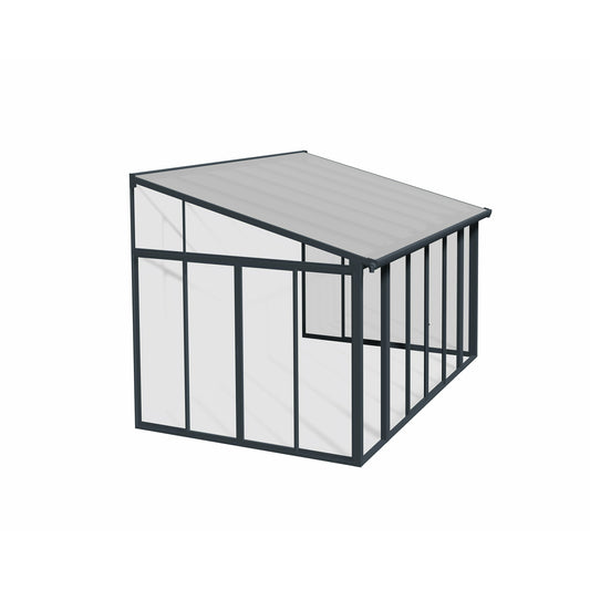 Palram San Remo 10' x 14' Patio Enclosure - Gray/Clear