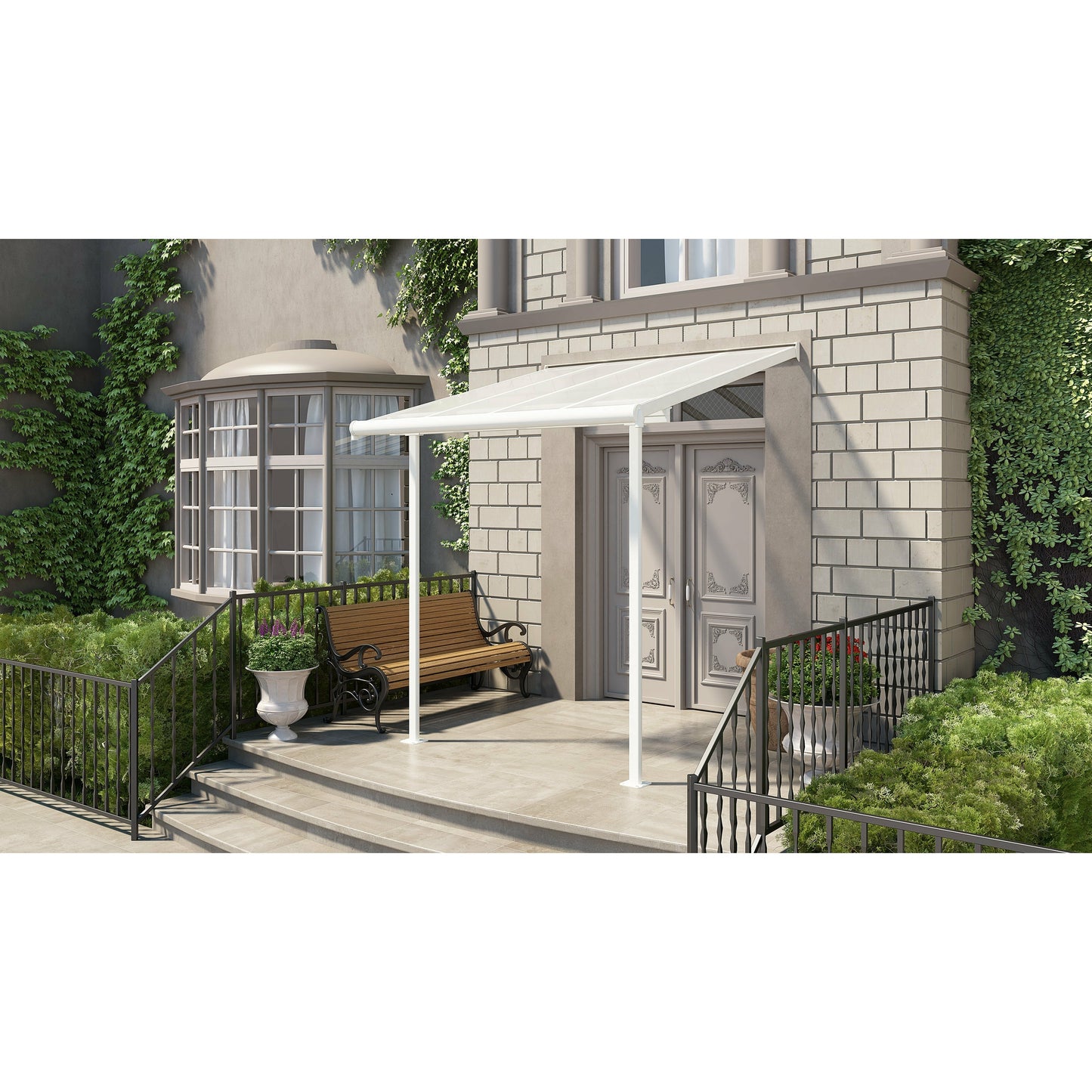 Palram Sierra 8' x 8' Patio/Door Cover