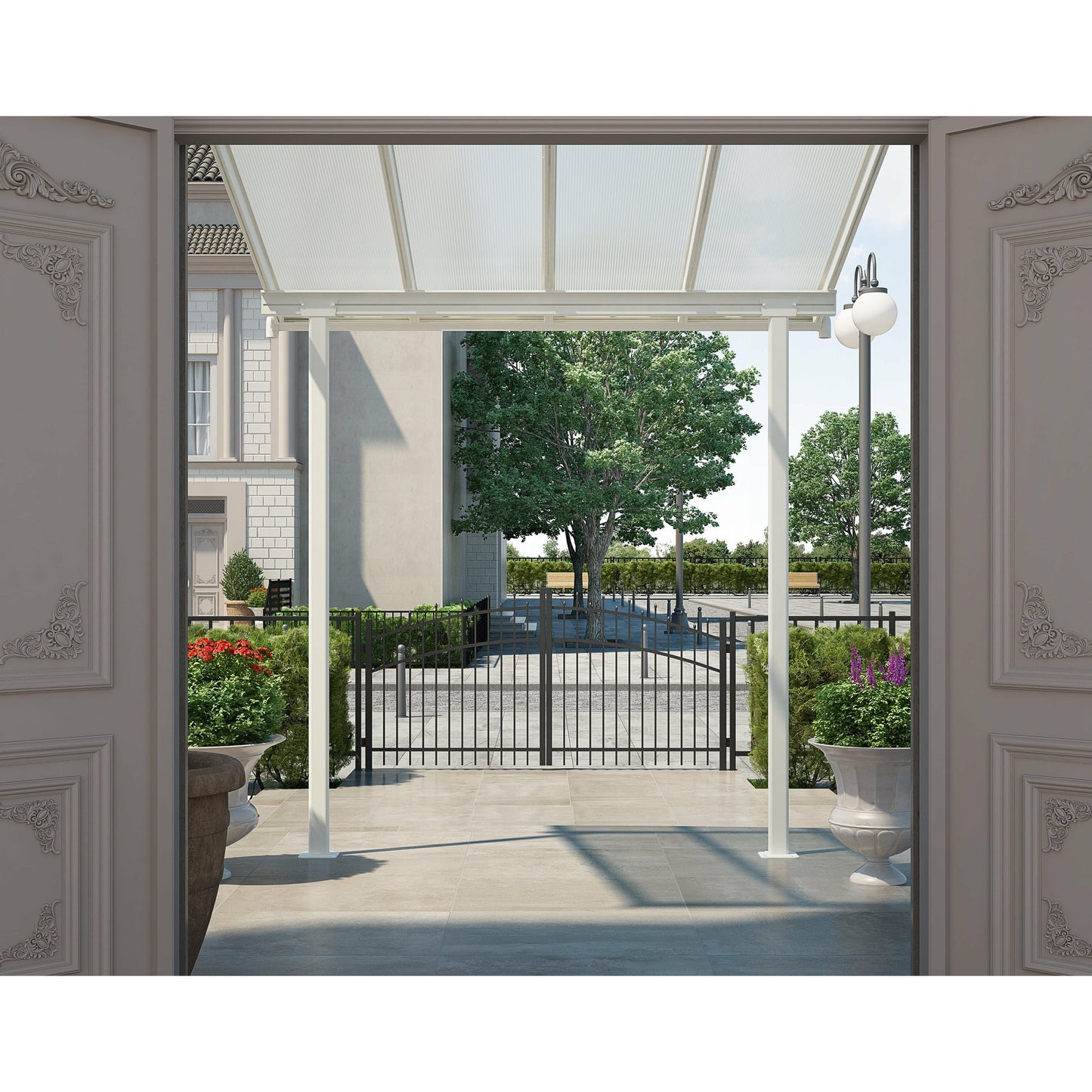 Palram Sierra 8' x 8' Patio/Door Cover