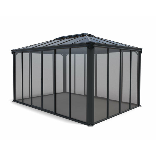 Palram Ledro Gazebo 10 x 14 GRAY/BRNZ