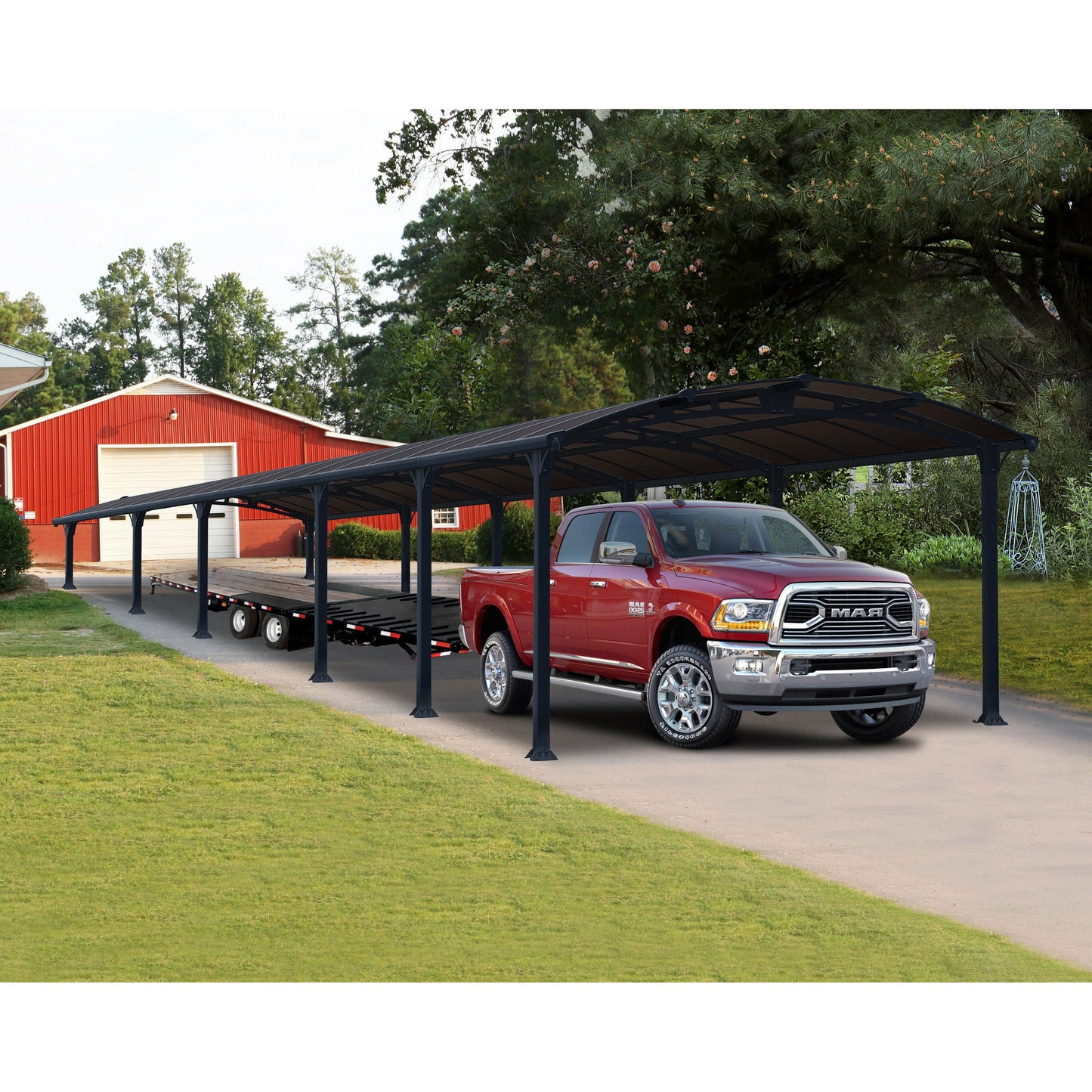 Palram Arcadia 12 x 42 Carport