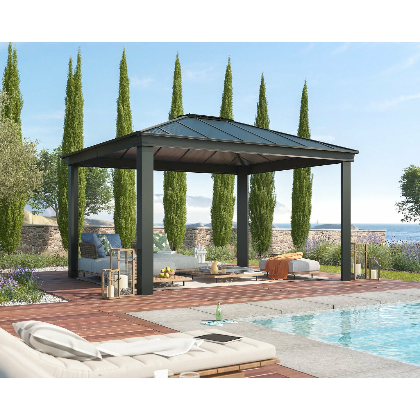 Palram Dallas 4300 14' x 12' Gazebo
