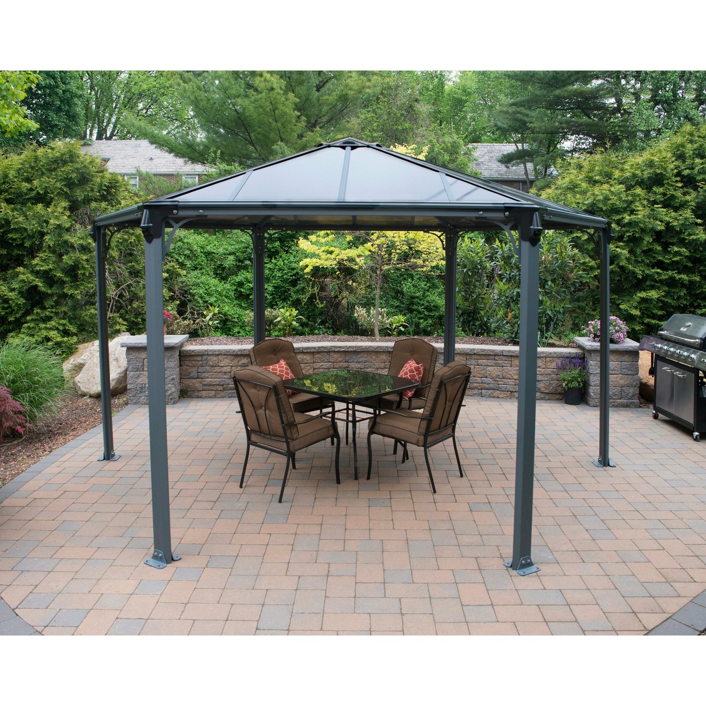 Palram Monaco Hexagon Garden Gazebo