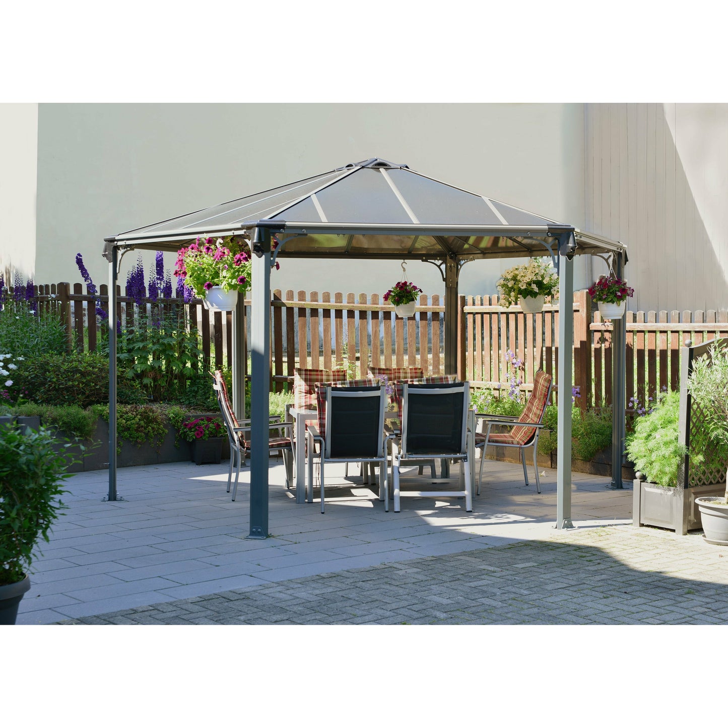Palram Monaco Hexagon Garden Gazebo