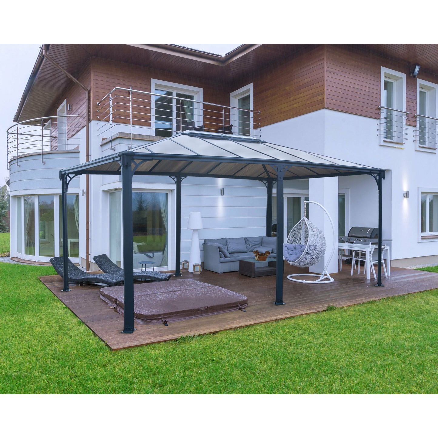 Palram Martinique 5000 12' x 16' Garden Gazebo
