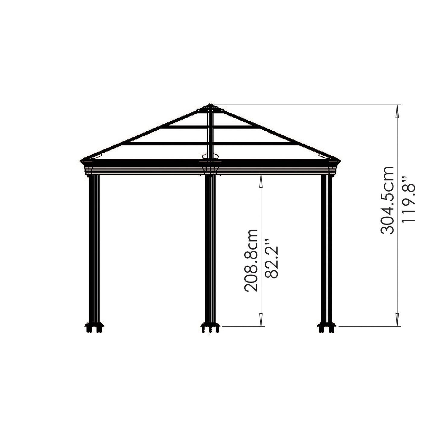 Palram Roma Garden Gazebo