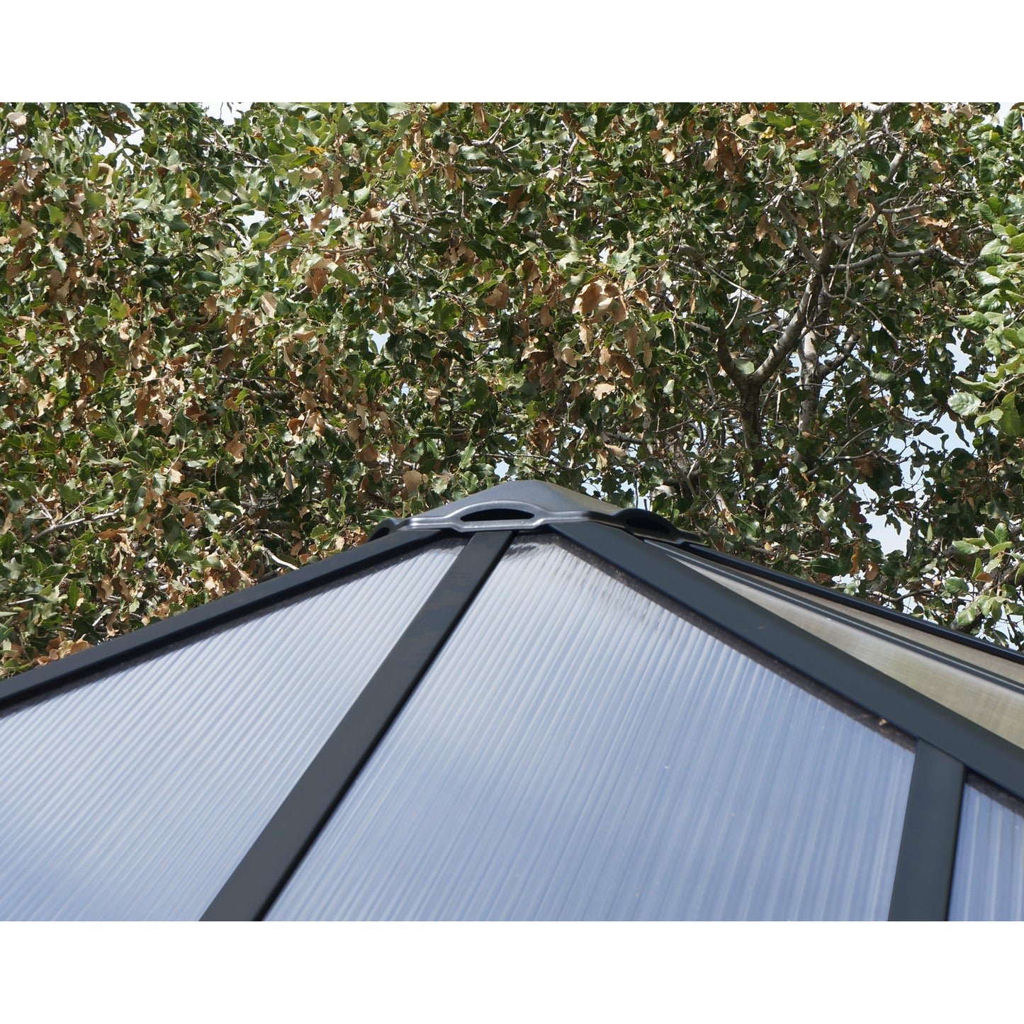 Palram Ledro Gazebo 10 x 10 Gazebo Gray/Brnze