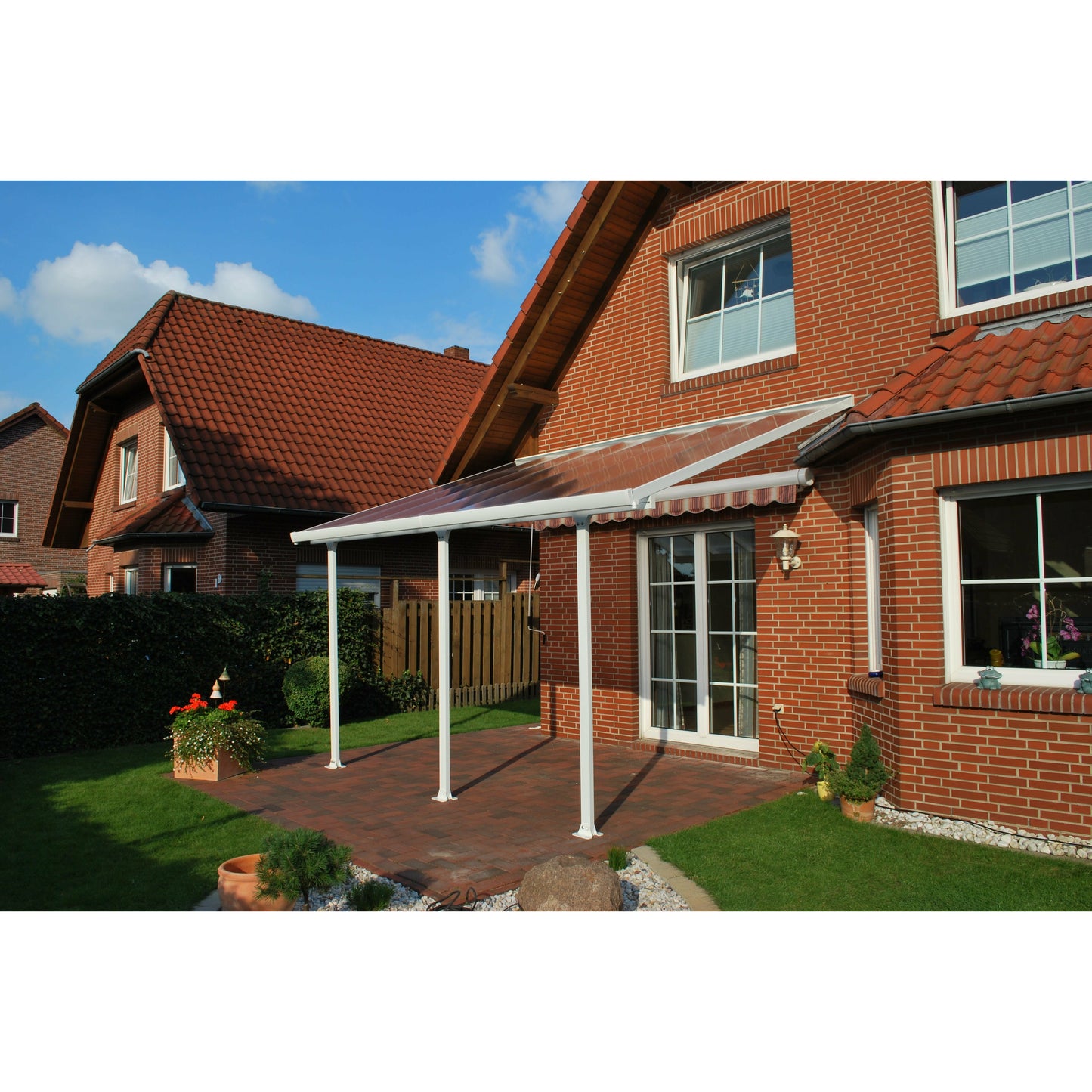 Palram Feria 13' x 14' Patio Cover - White