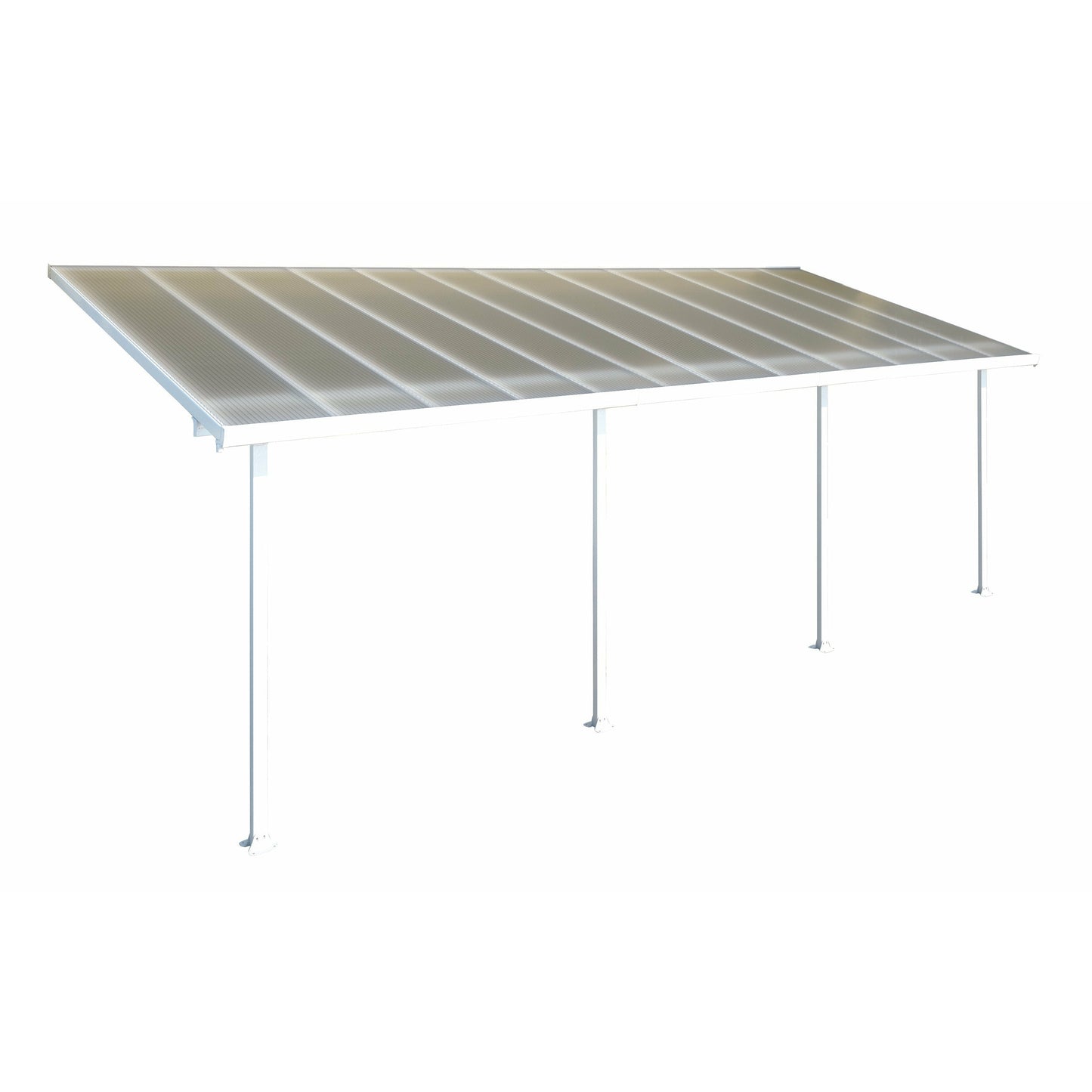 Palram Feria 13' x 26' Patio Cover - White