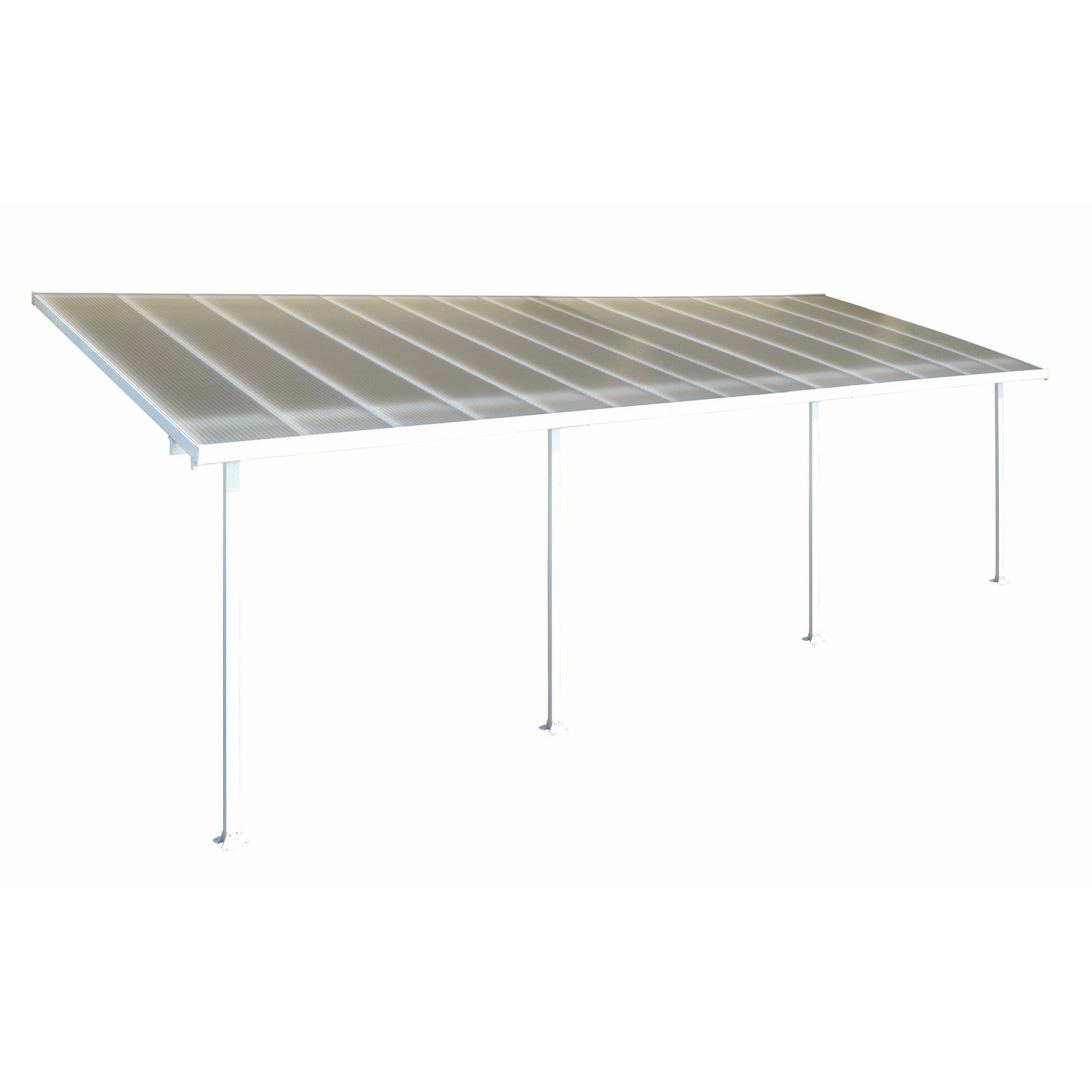 Palram Feria 13' x 28' Patio Cover - White