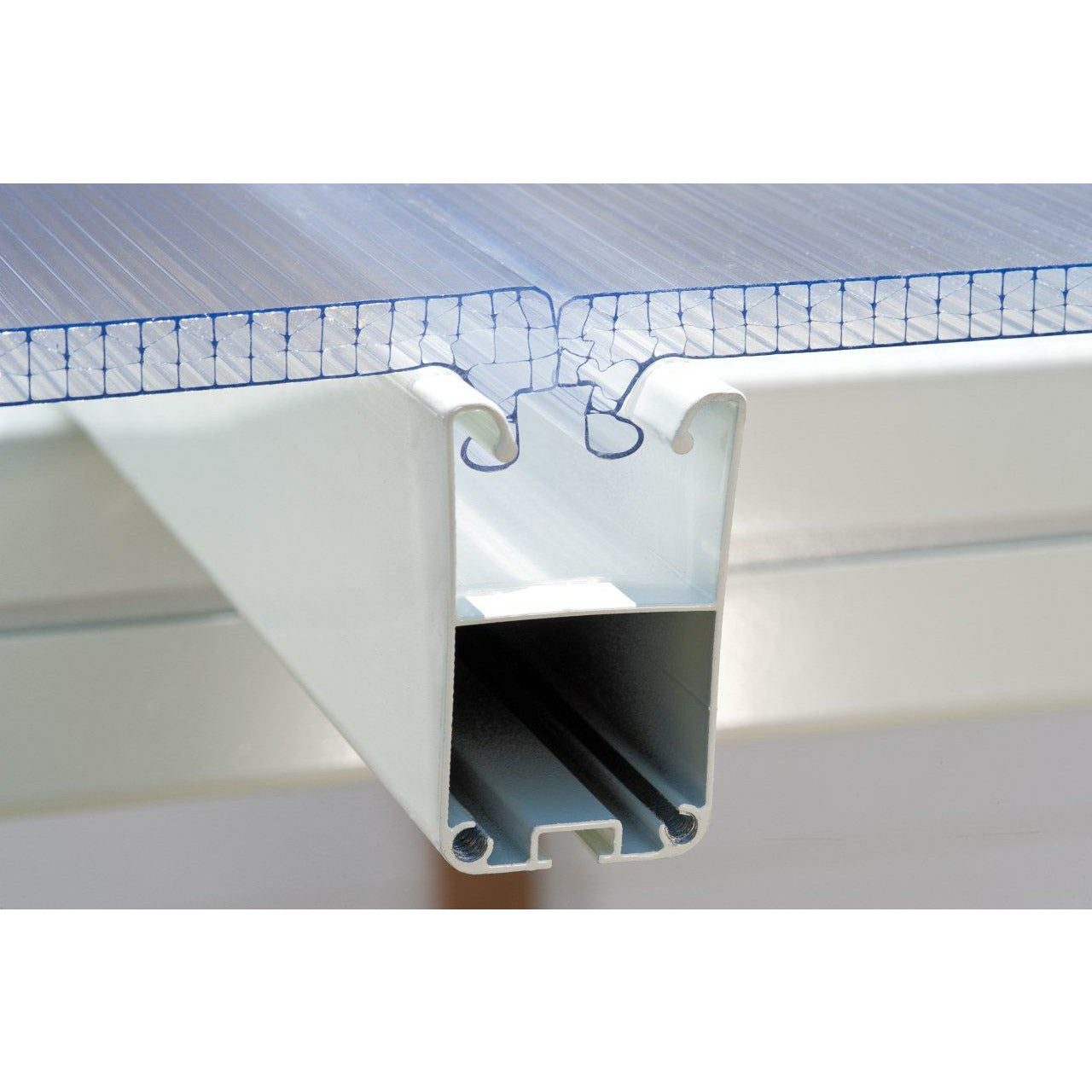 Palram Feria 13' x 40' Patio Cover - White