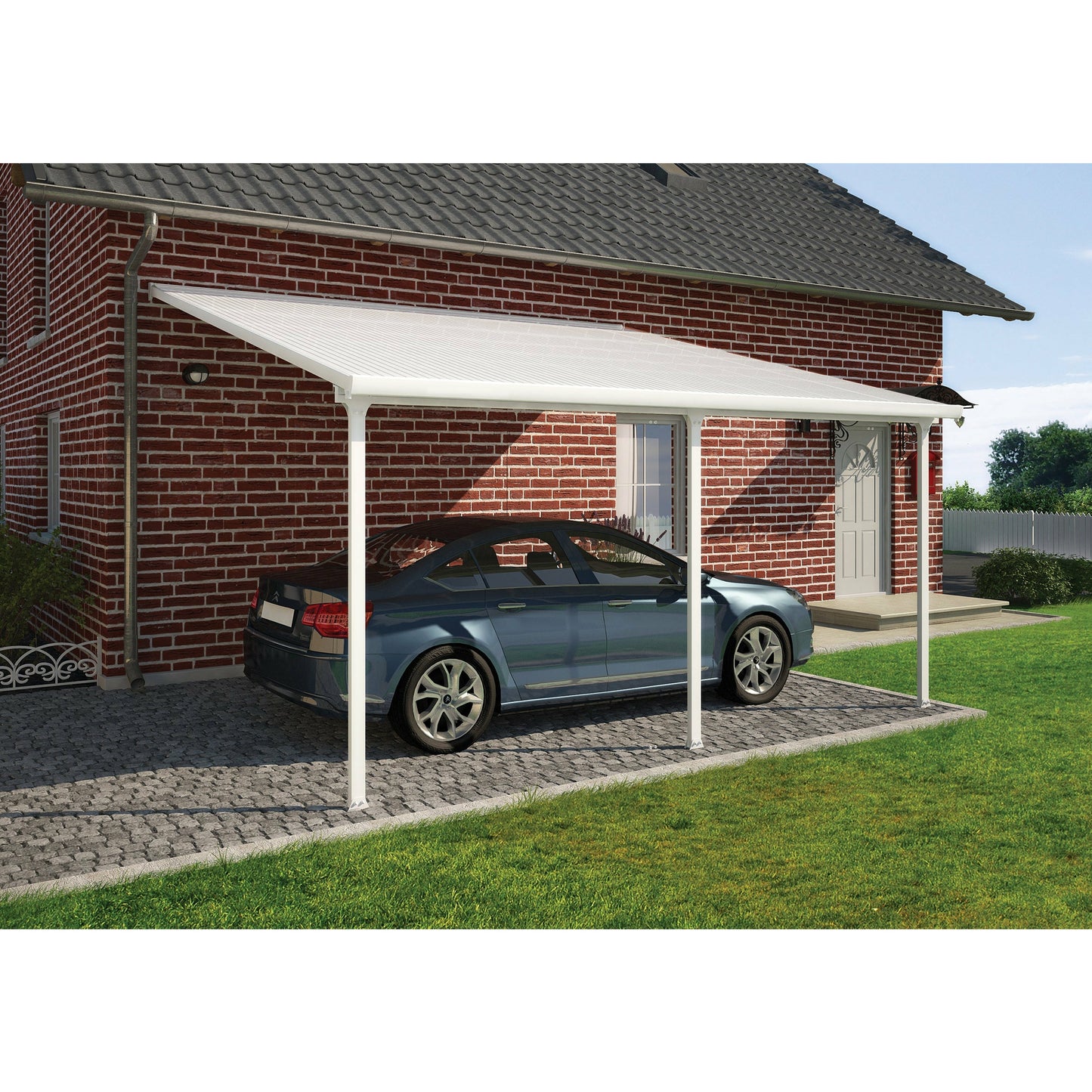Palram Feria 10' x 14' Patio Cover - White