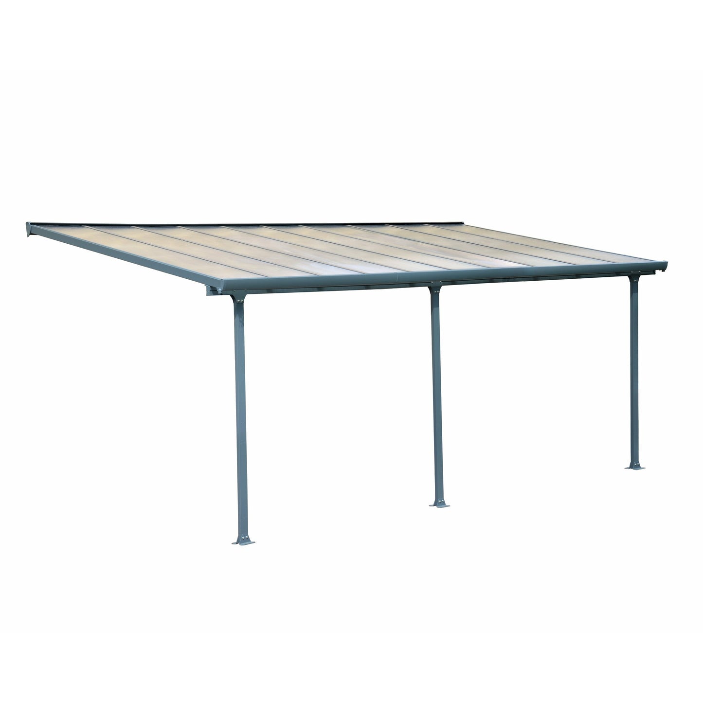 Palram Feria 10' x 20' Patio Cover - Gray