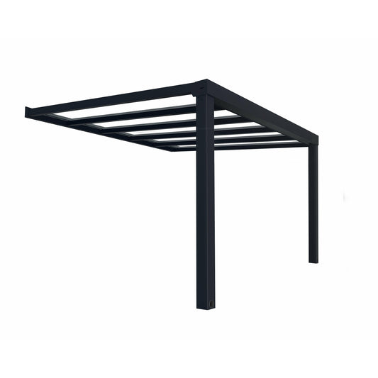 Palram STOCKHOLM PATIO COVER GRAY CLEAR 11x12