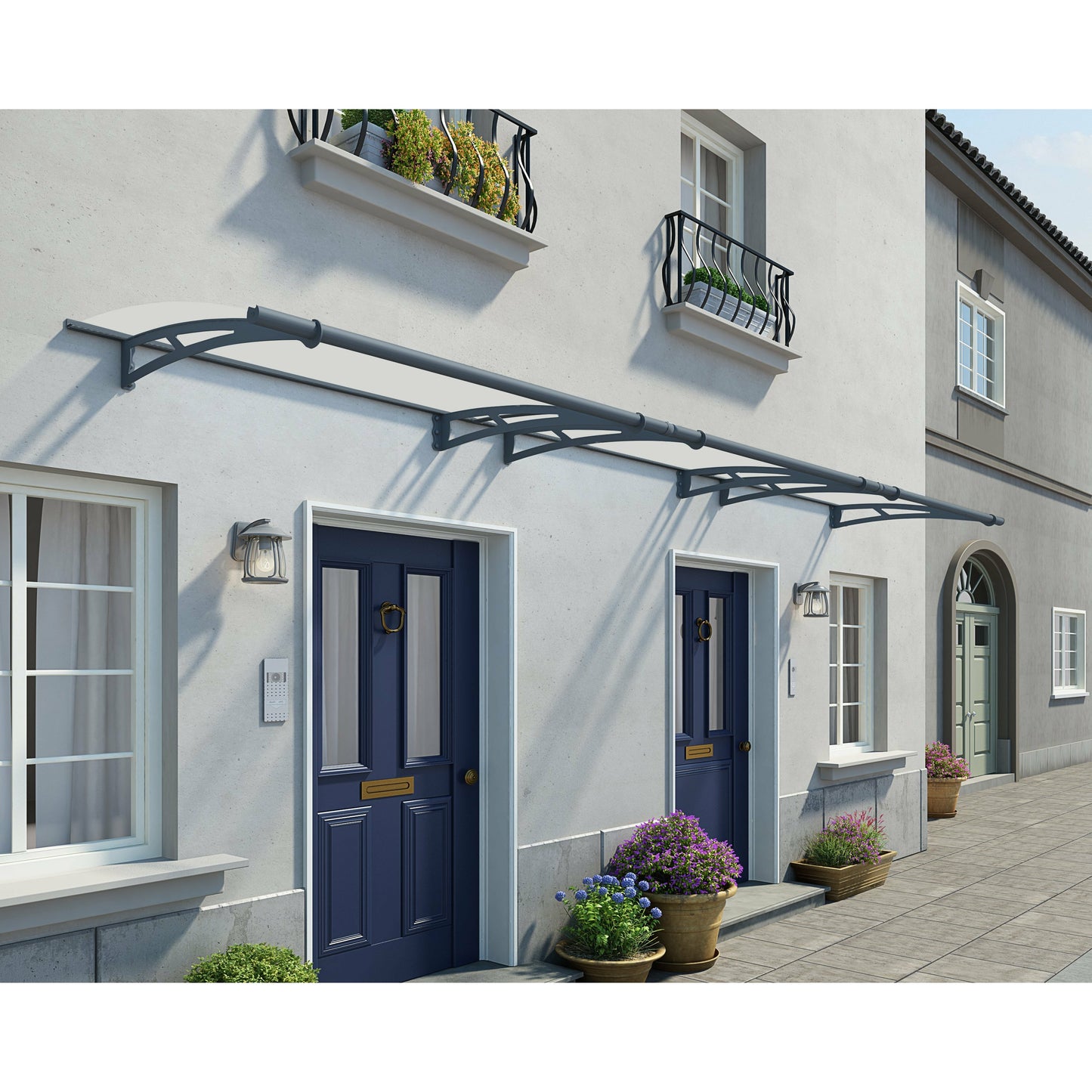 Palram Aquila 4500 Awning 15'x3' Clear