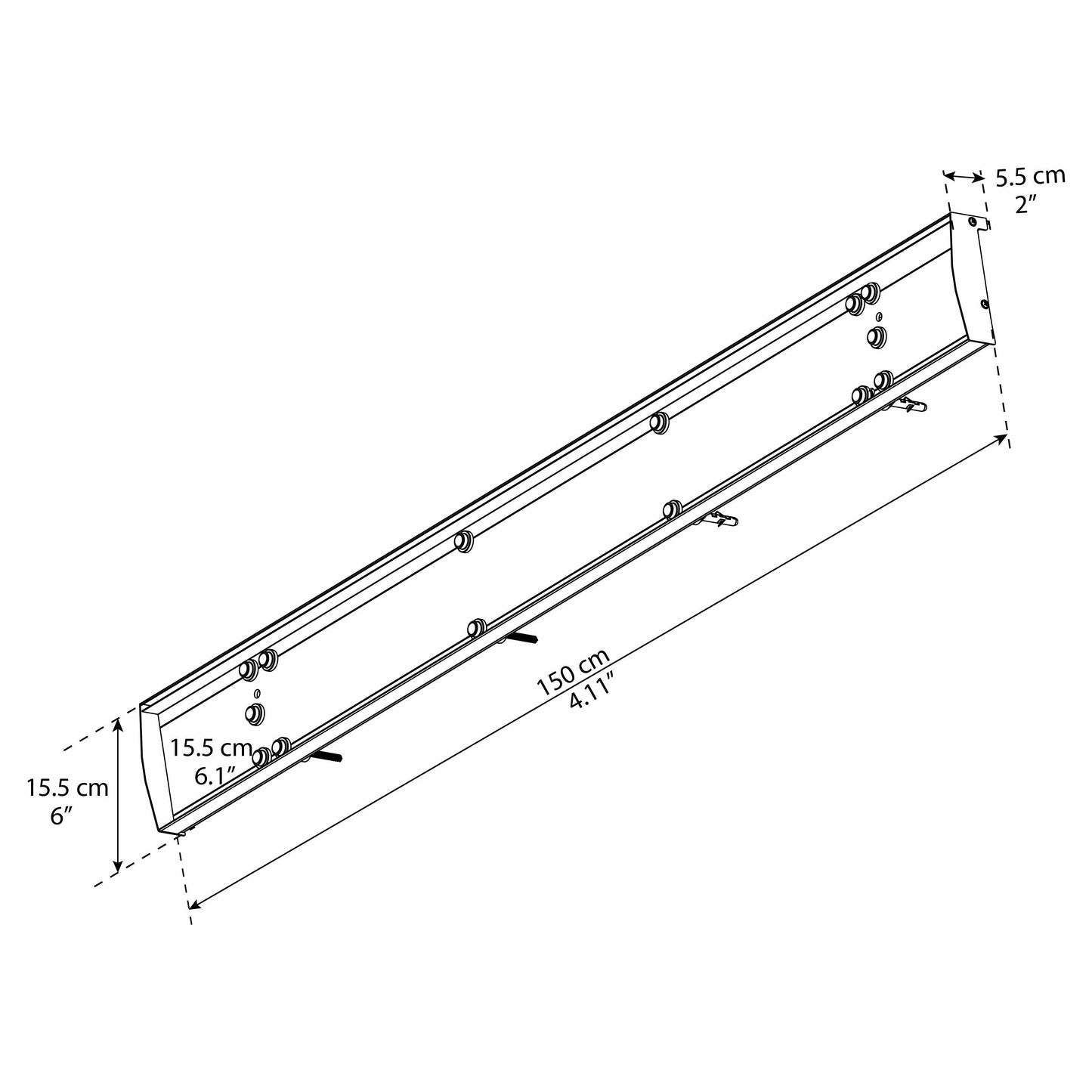 Palram Aquila & Nancy 1500 Siding Kit