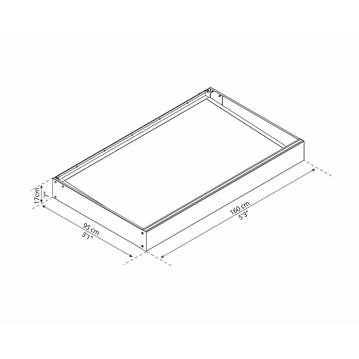 Palram Sophia 1600 Gray/Clear