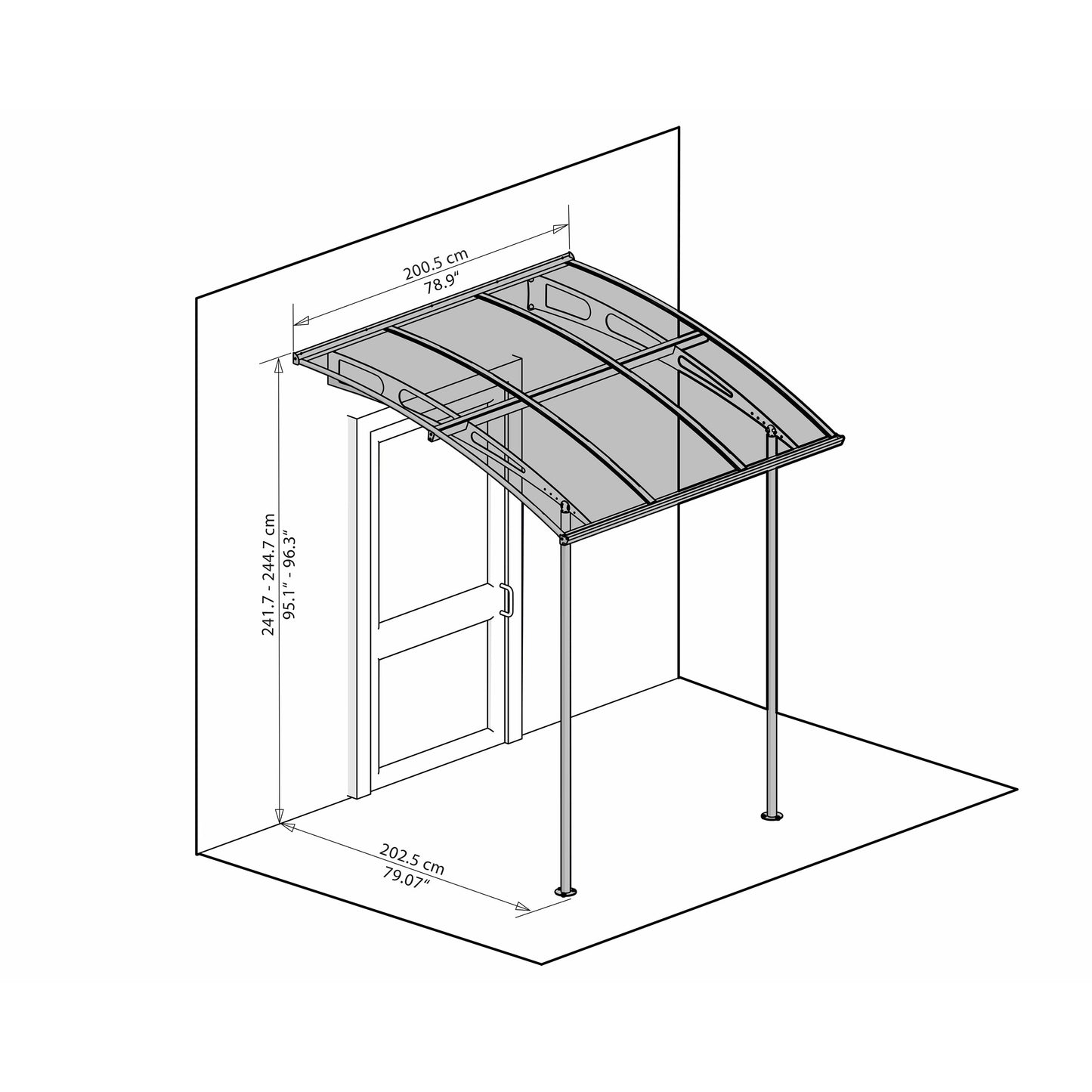 Palram Vega 2000 Awning