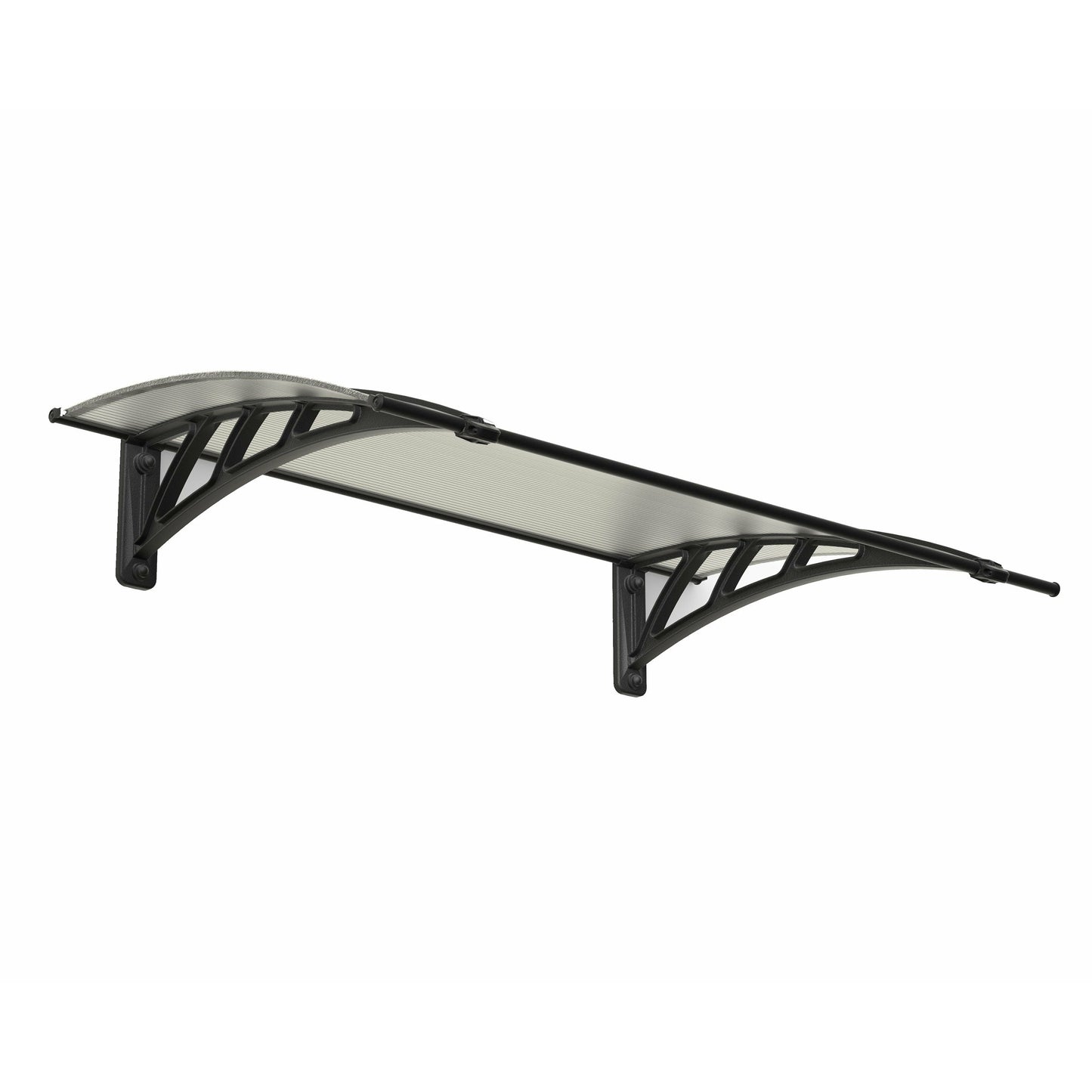 Palram Neo 1180 Door Canopy Awning Gray/Clear