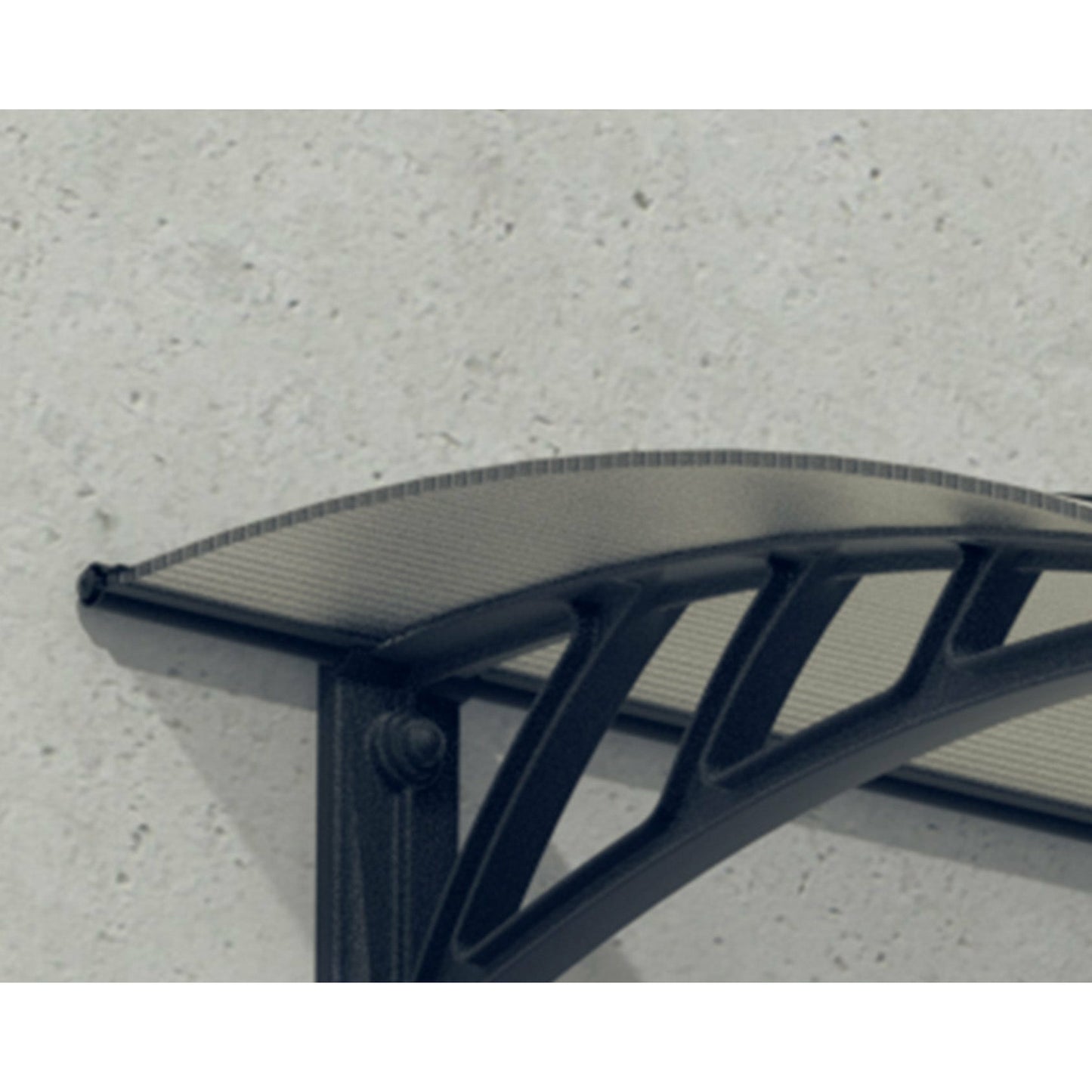 Palram Neo 1180 Door Canopy Awning Gray/Clear