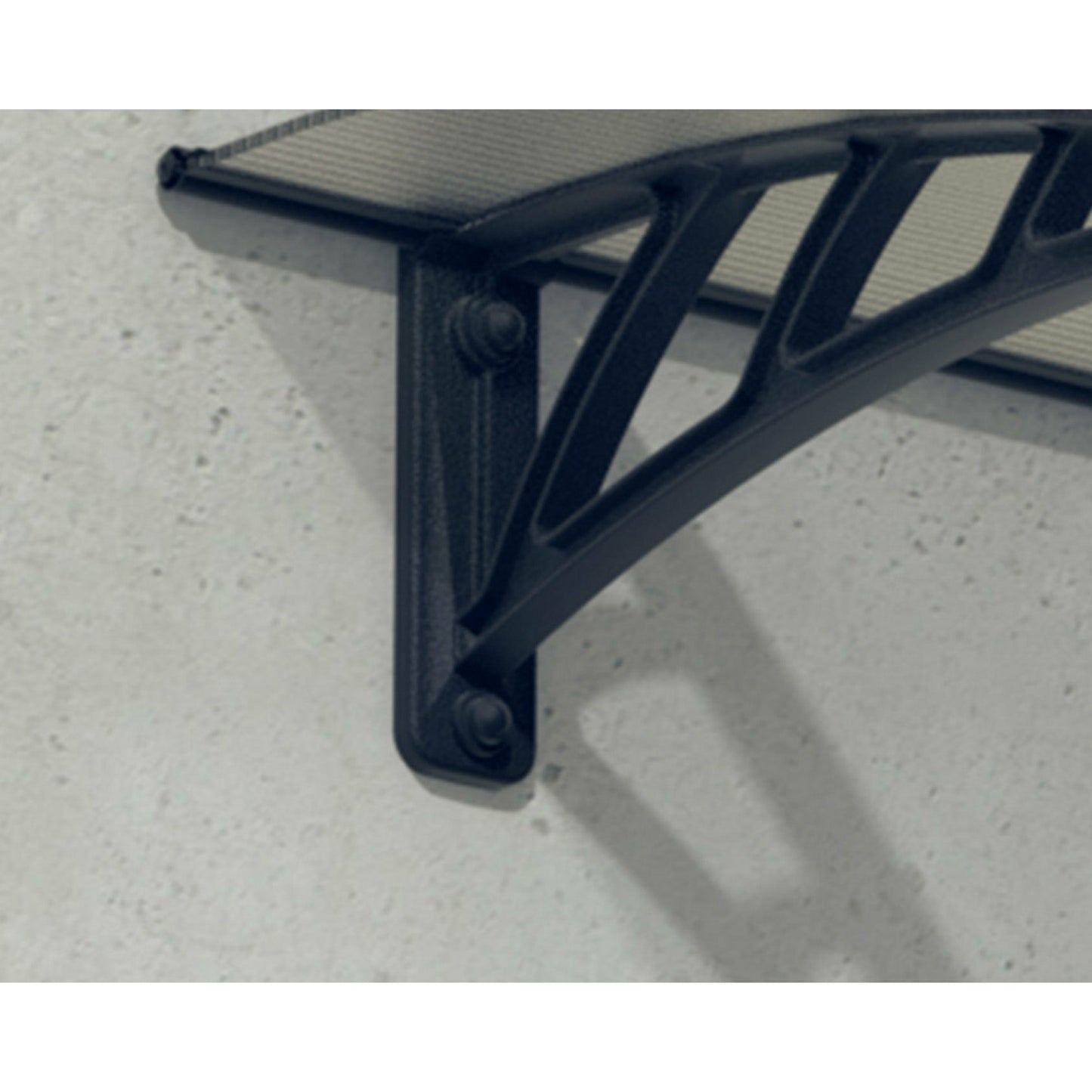 Palram Neo 1180 Door Canopy Awning Gray/Clear