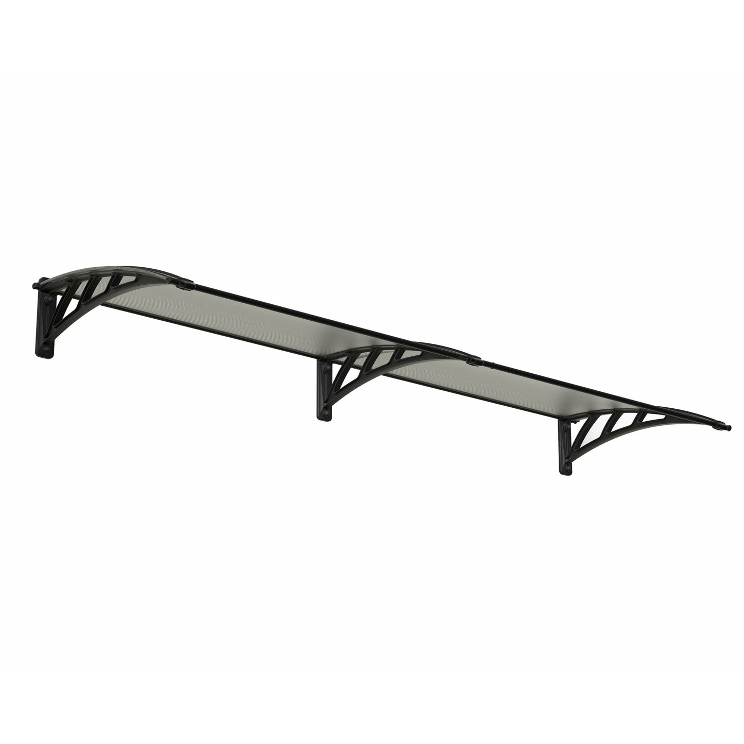 Palram Neo 2360 Door Canopy Awning Gray/Clear