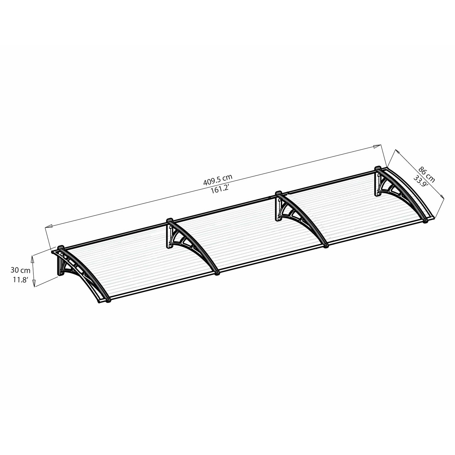 Palram Neo 4050 Awning